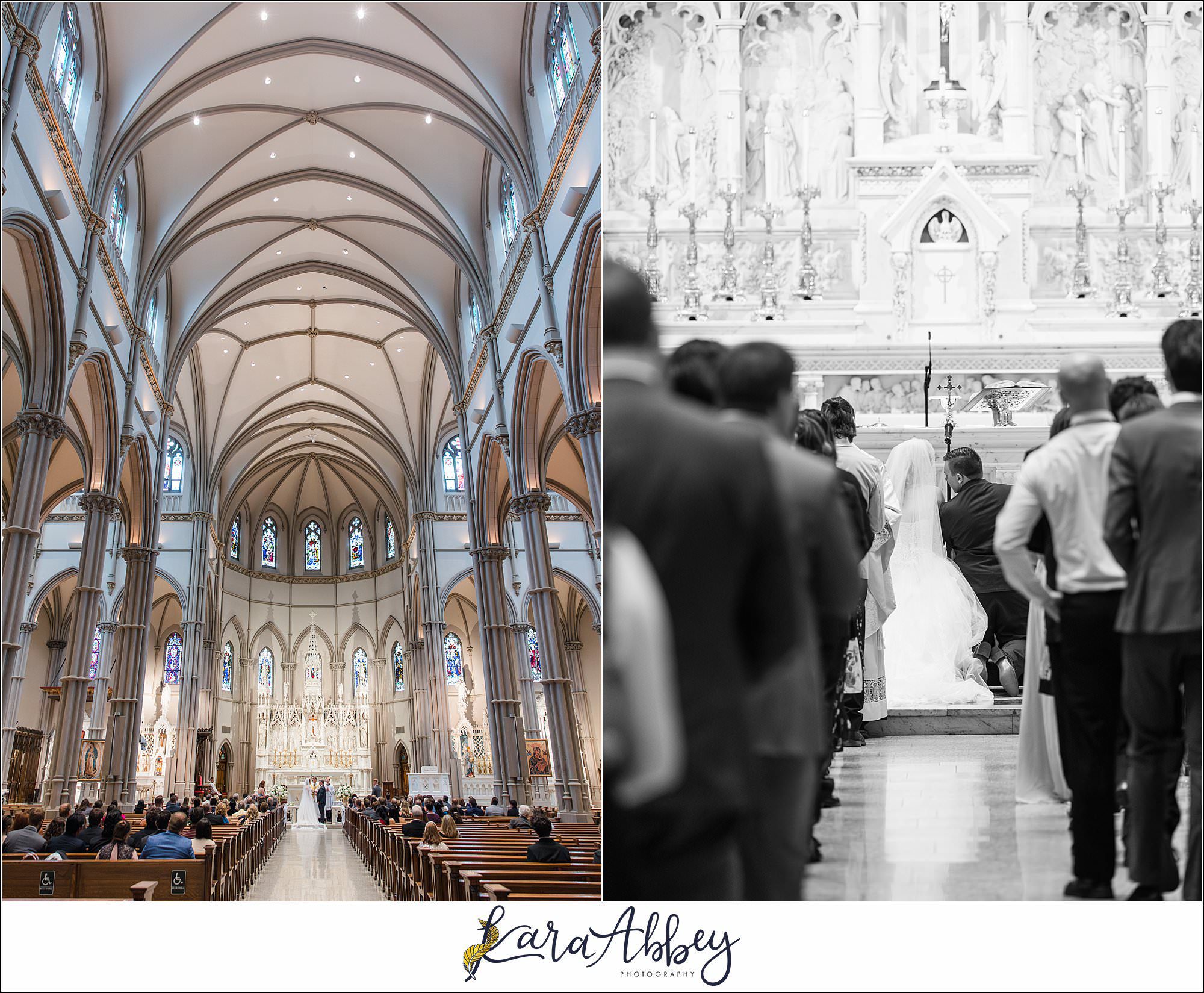 Summer Wedding at St. Paul Cathedral in Pittsburgh, PA