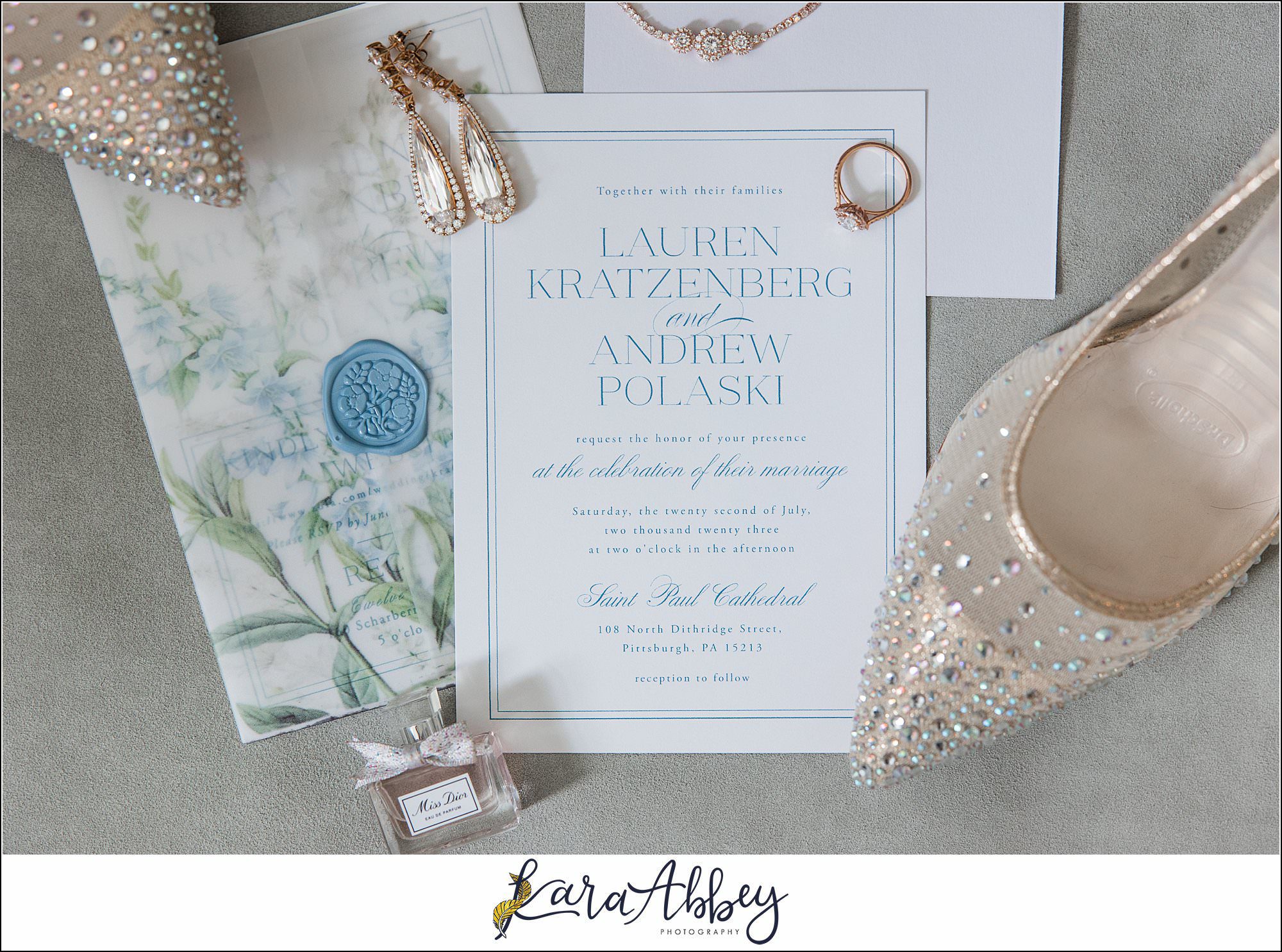 Summer Wedding at St. Paul Cathedral in Pittsburgh, PA