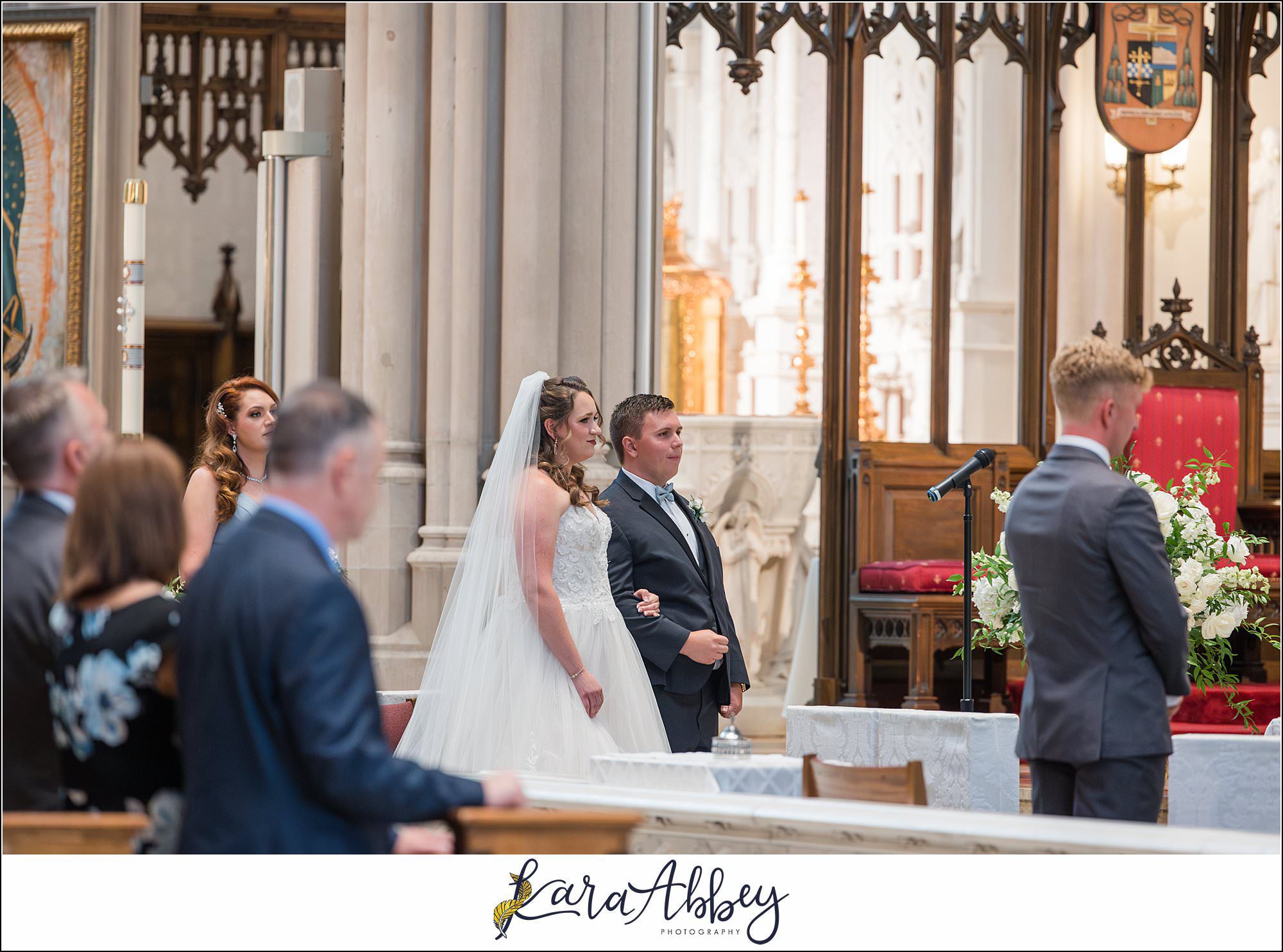 Summer Wedding at St. Paul Cathedral in Pittsburgh, PA