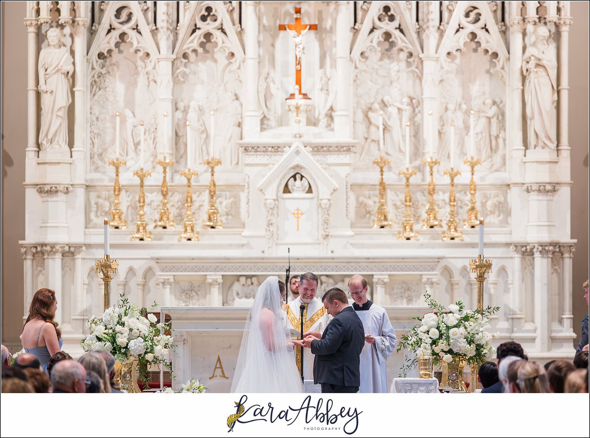 Summer Wedding at St. Paul Cathedral in Pittsburgh, PA
