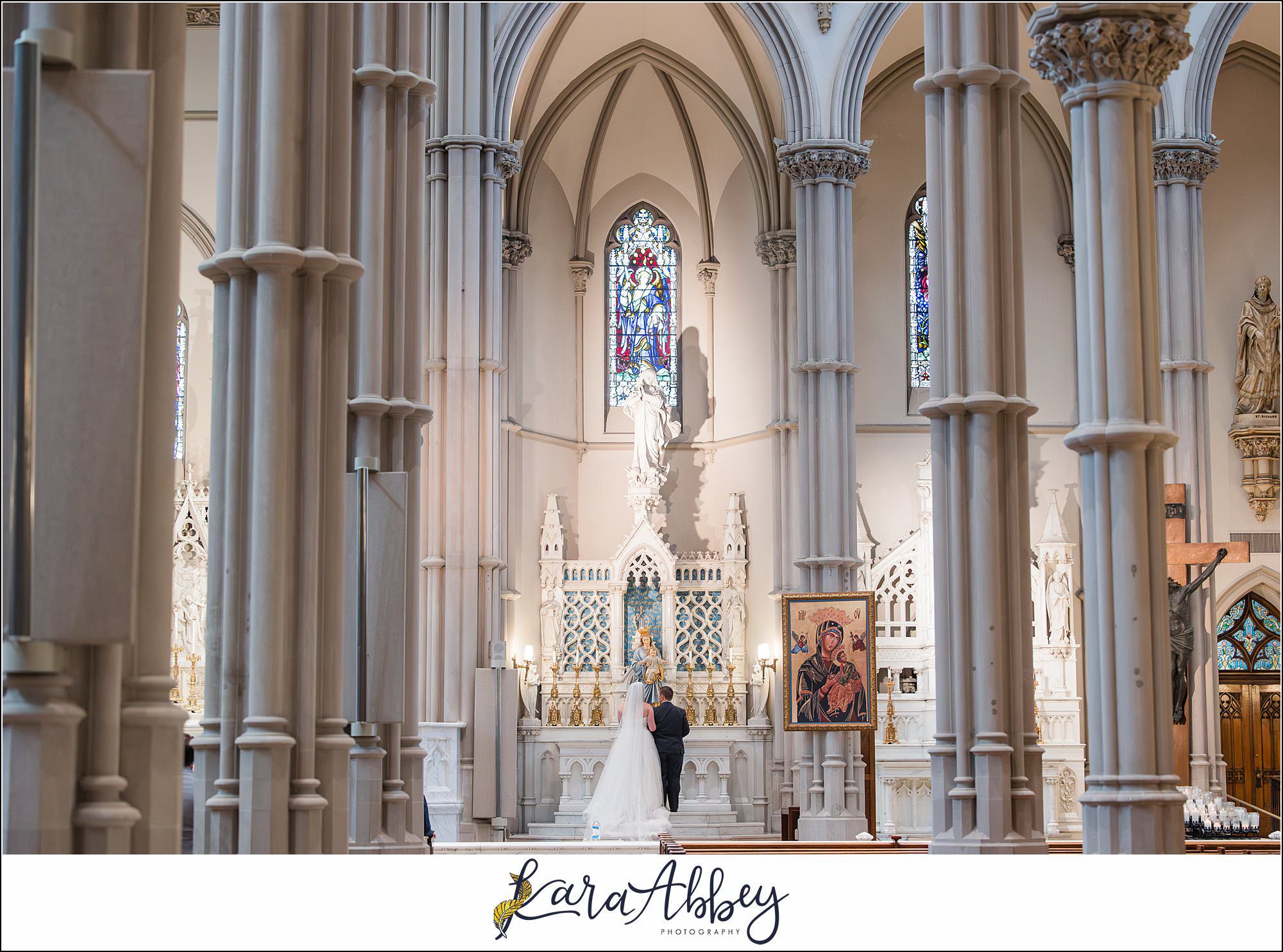 Summer Wedding at St. Paul Cathedral in Pittsburgh, PA