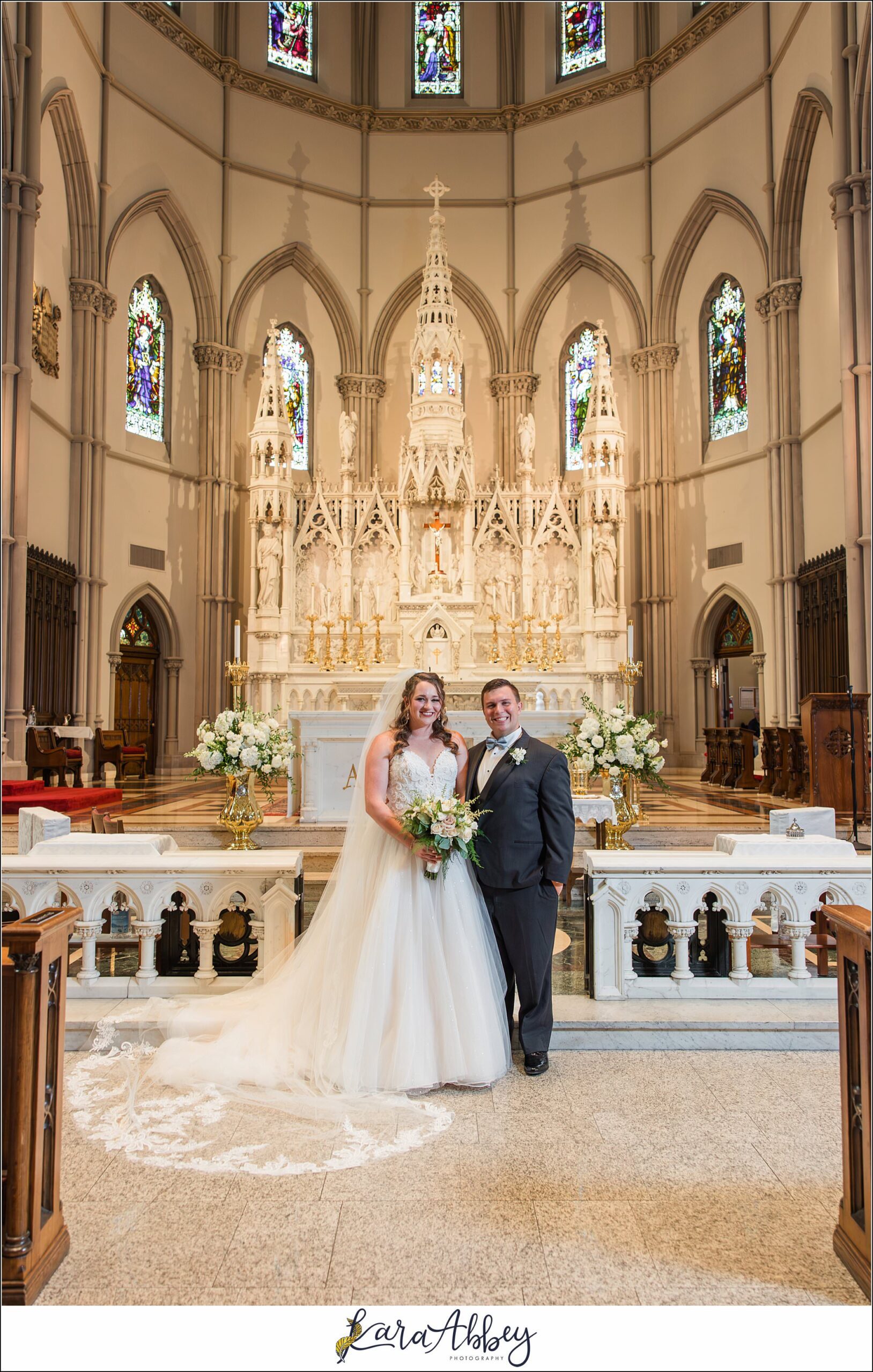 Summer Wedding at St. Paul Cathedral in Pittsburgh, PA