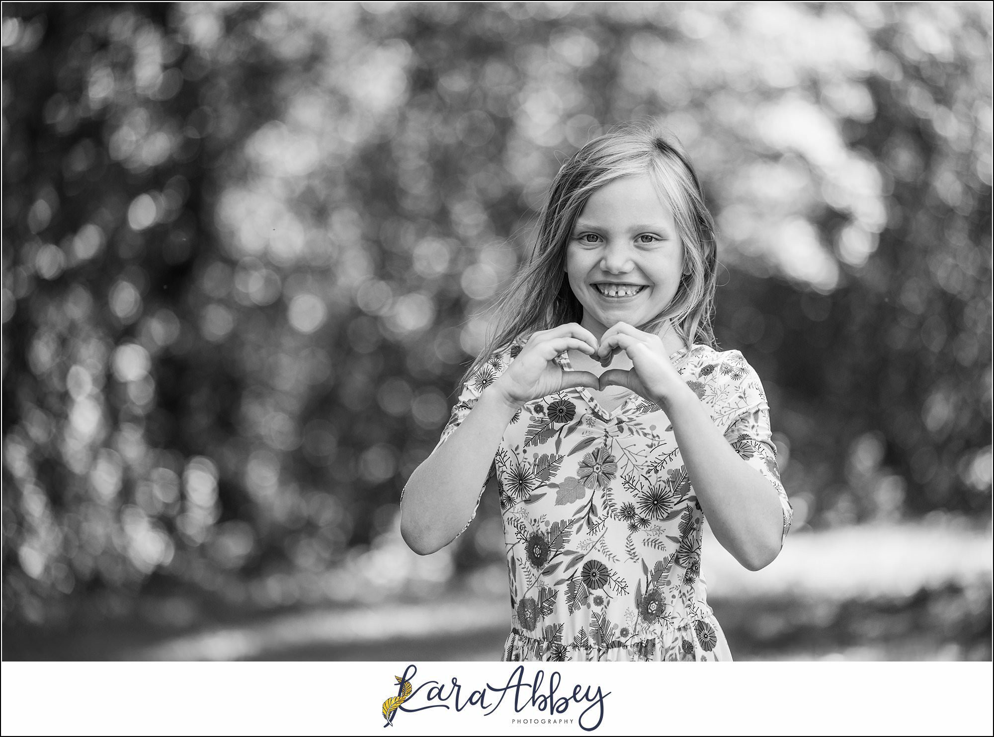 Half Birthday Backyard Fun Summer Portraits in Irwin PA