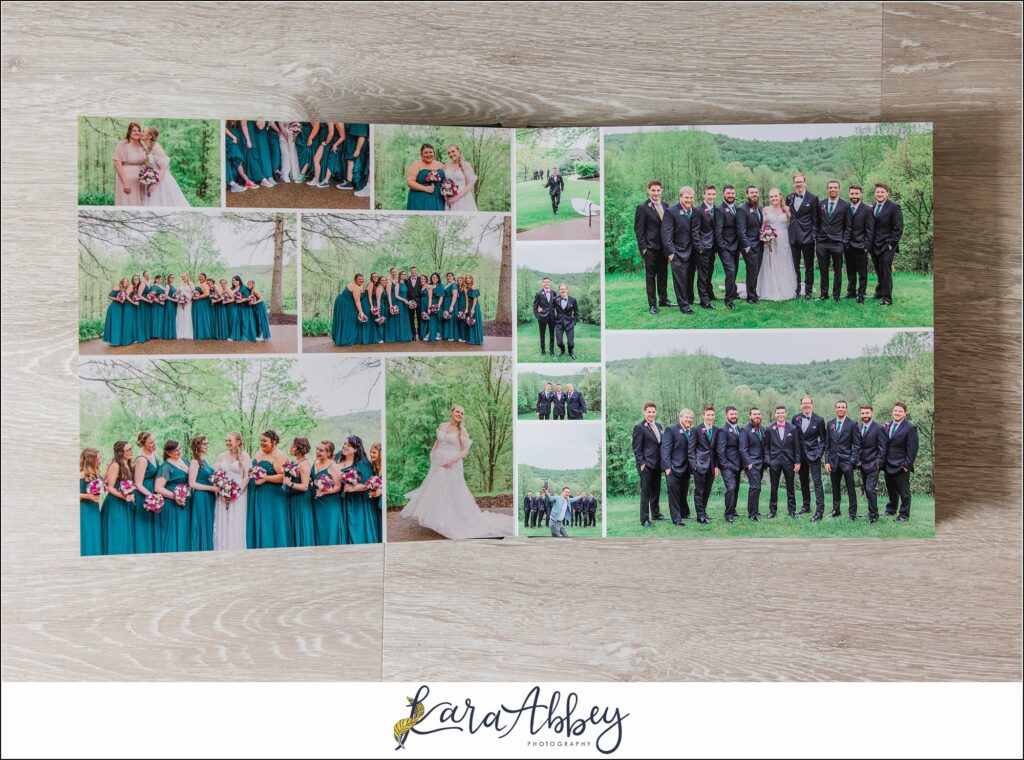Black Luxury Leather Wedding Album Irwin PA