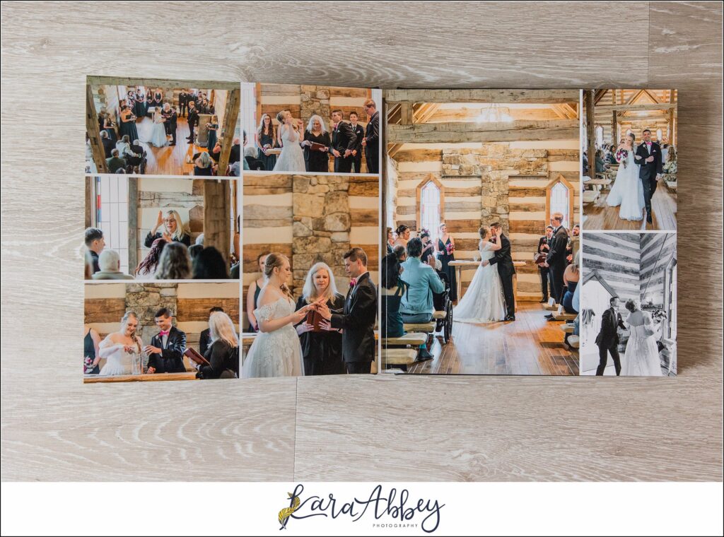 Black Luxury Leather Wedding Album Irwin PA