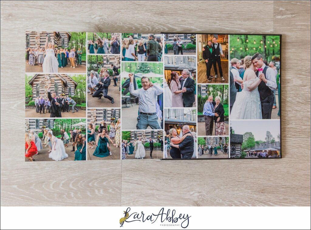 Black Luxury Leather Wedding Album Irwin PA