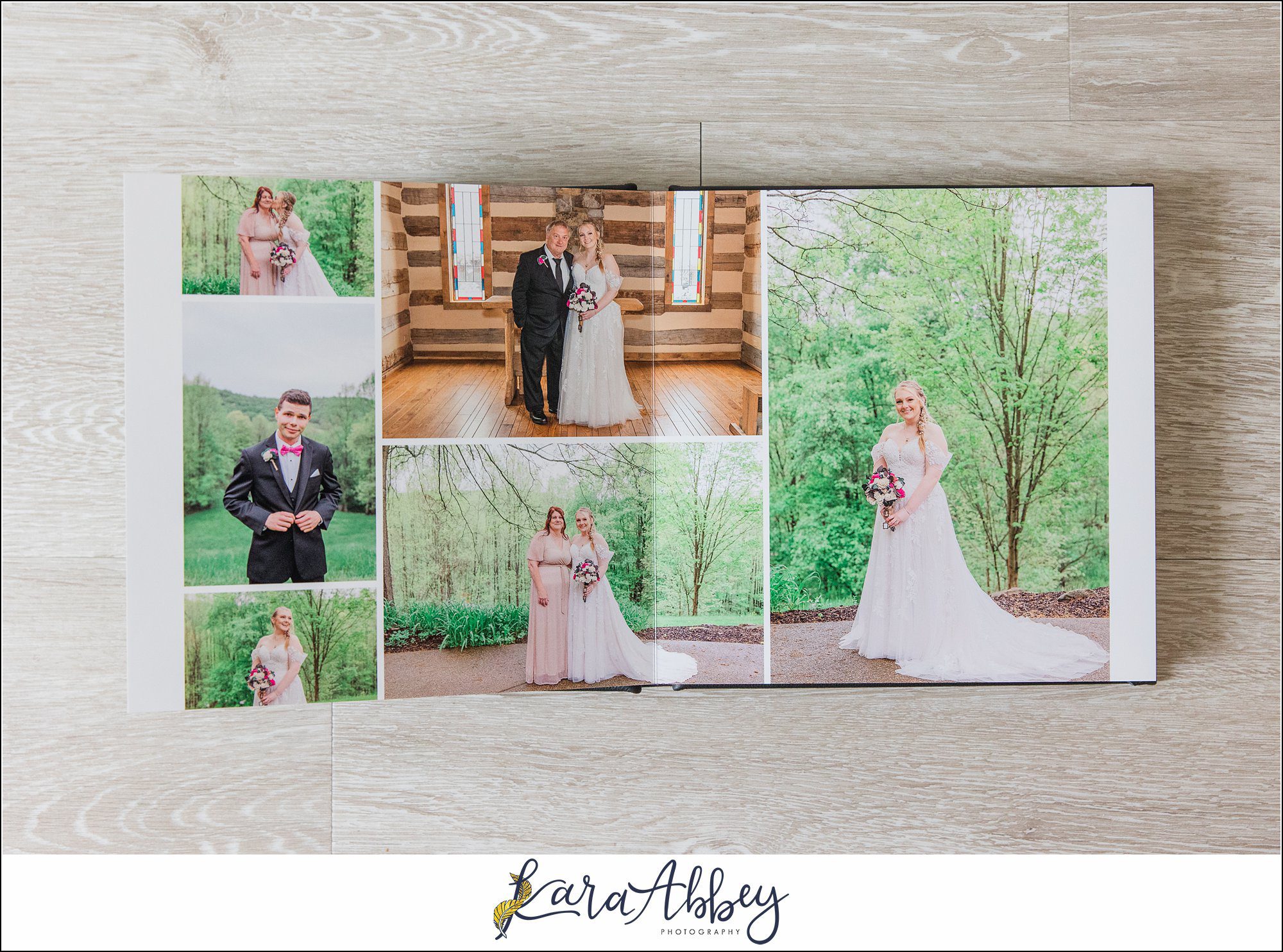 Black Luxury Leather Wedding Album Irwin PA