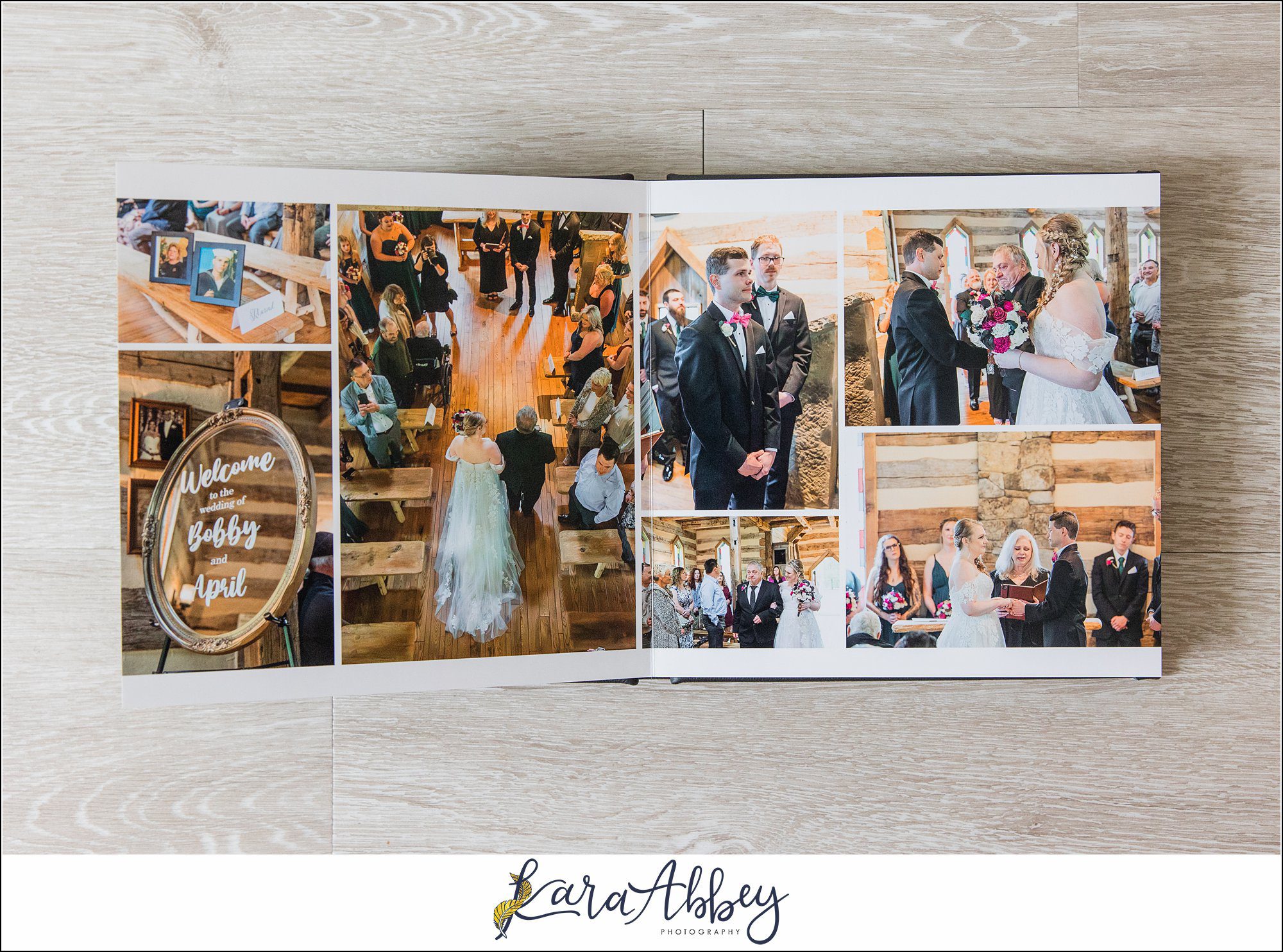 Black Luxury Leather Wedding Album Irwin PA