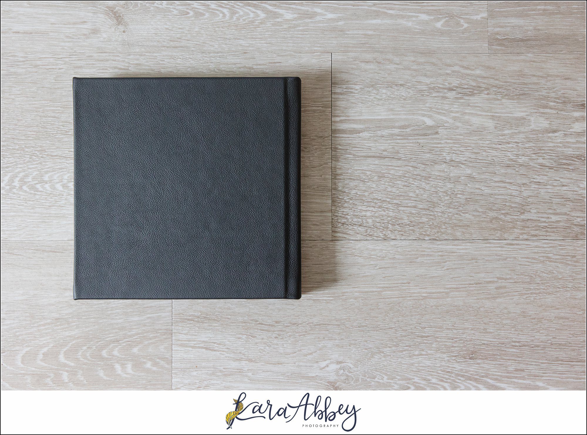 Black Luxury Leather Wedding Album Irwin PA