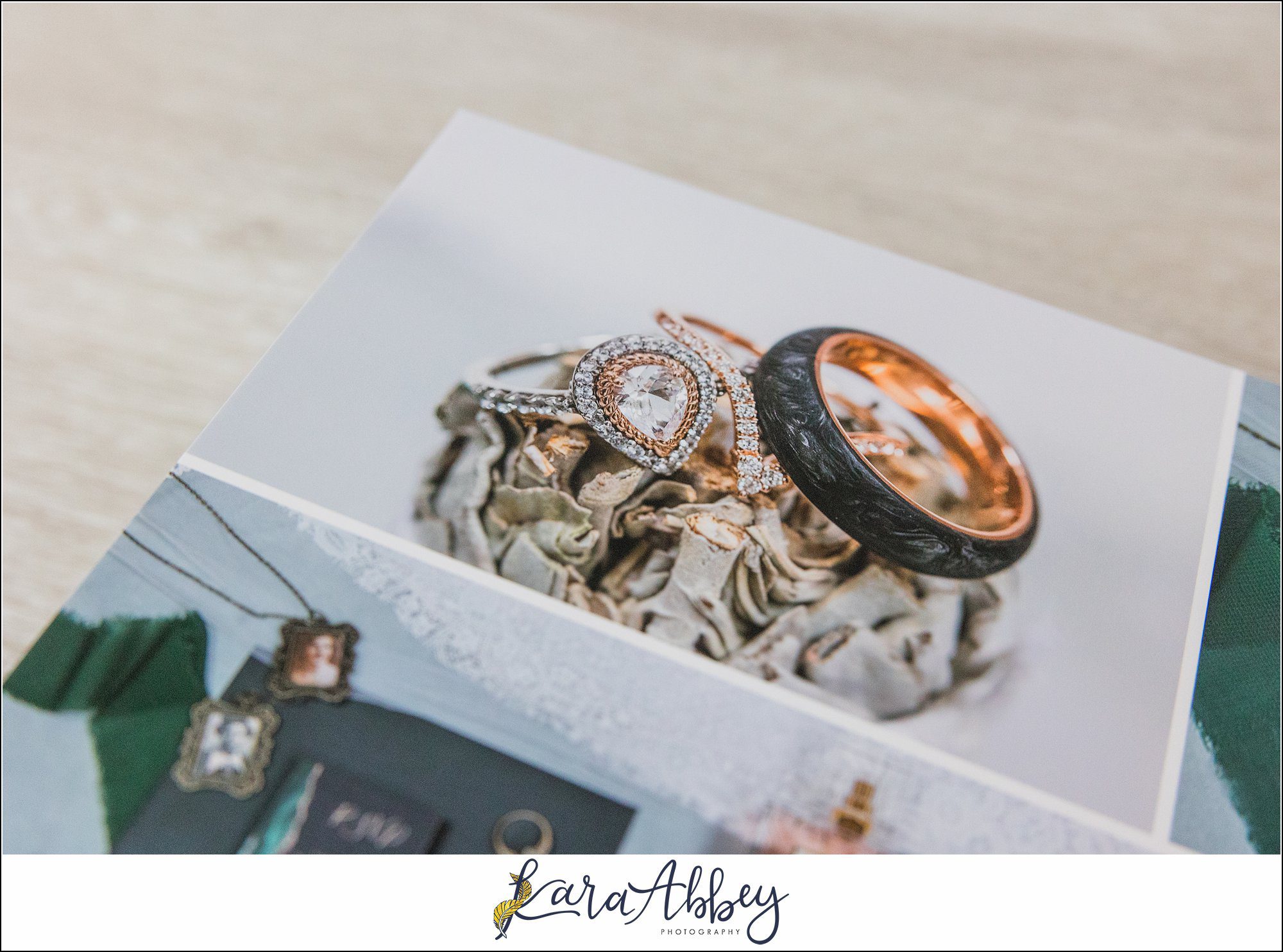 Black Luxury Leather Wedding Album Irwin PA