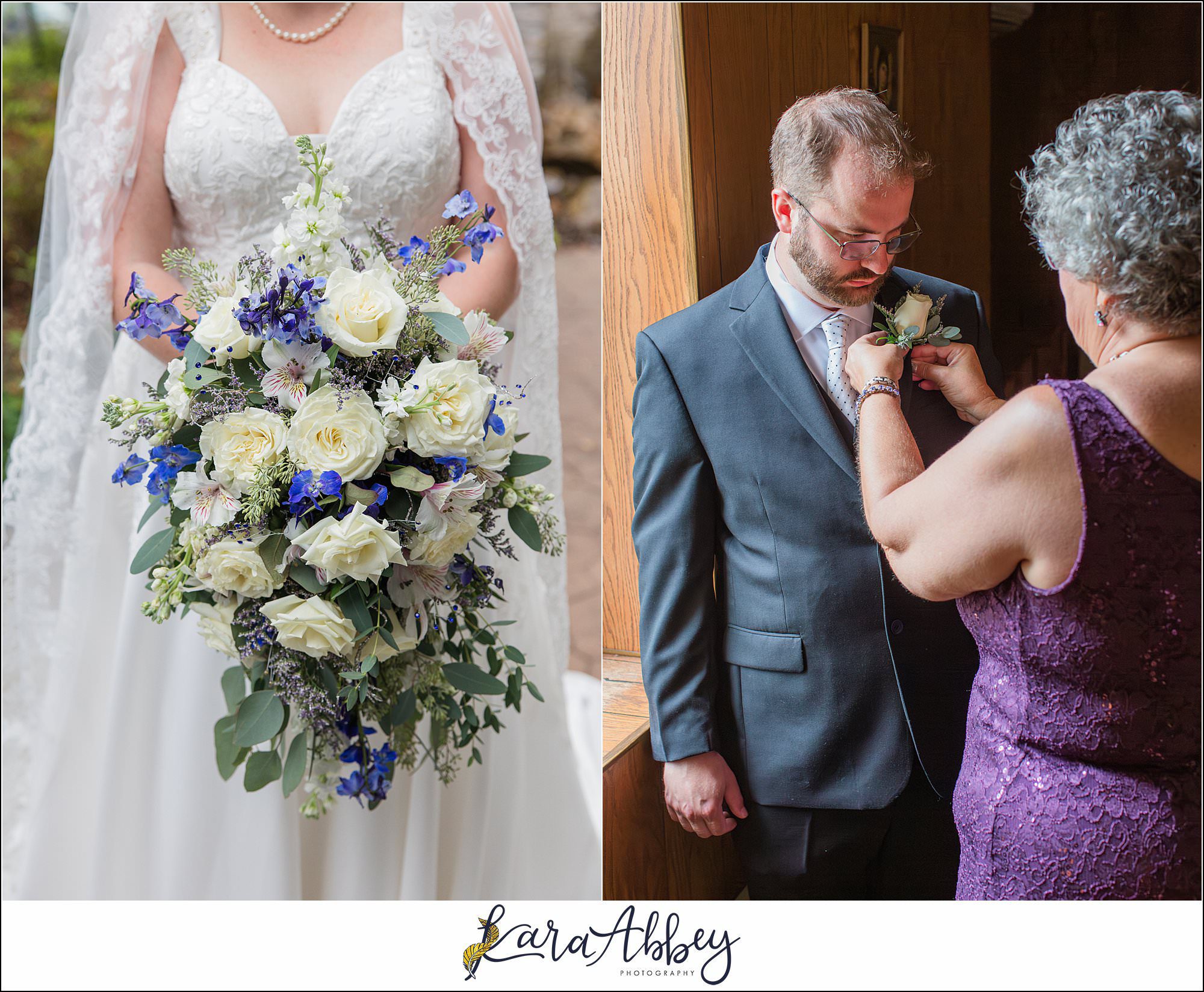Summer Wedding at St. Mary's Byzantine Catholic Church and The Dome in Latrobe, PA