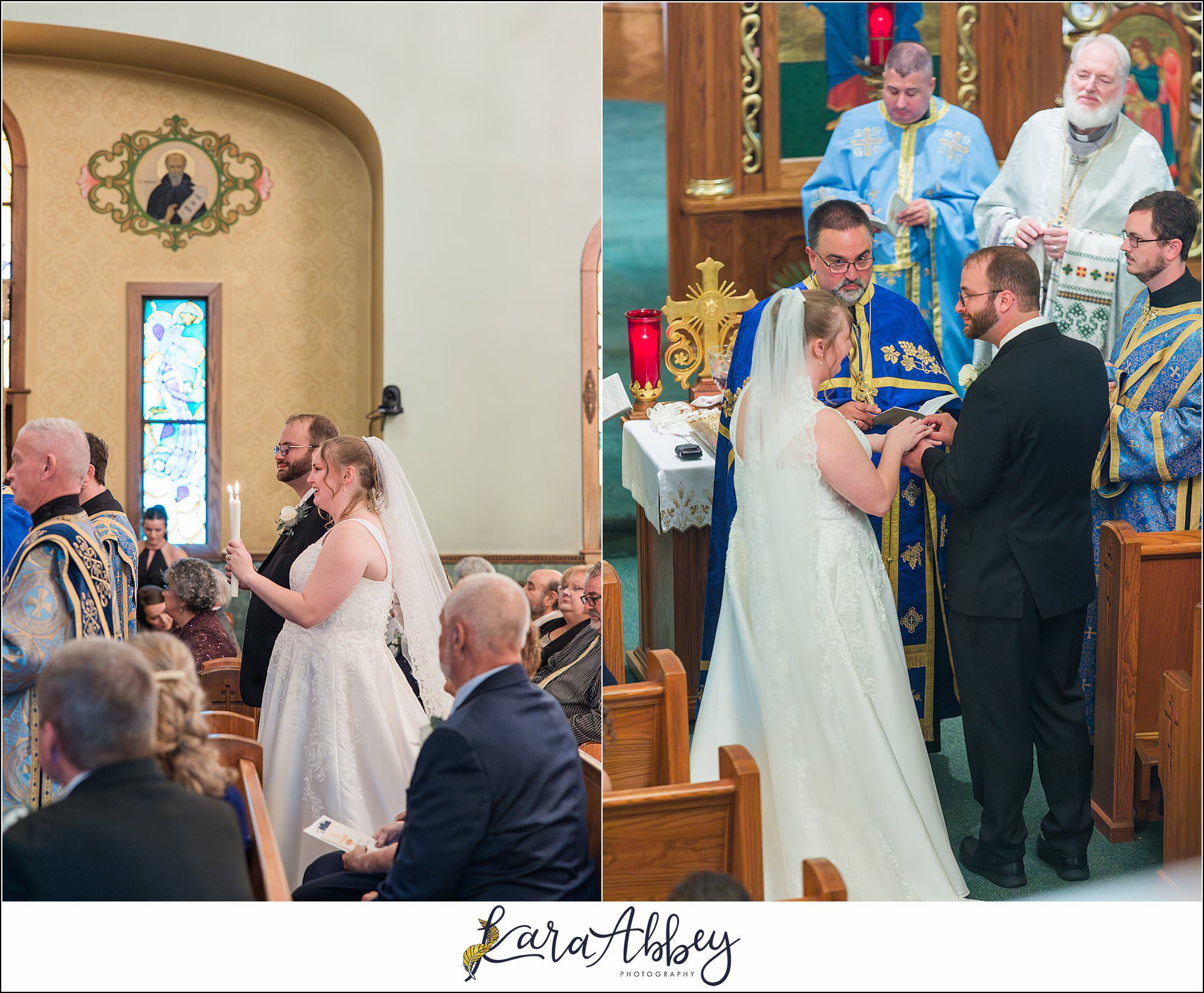 Summer Wedding at St. Mary's Byzantine Catholic Church and The Dome in Latrobe, PA