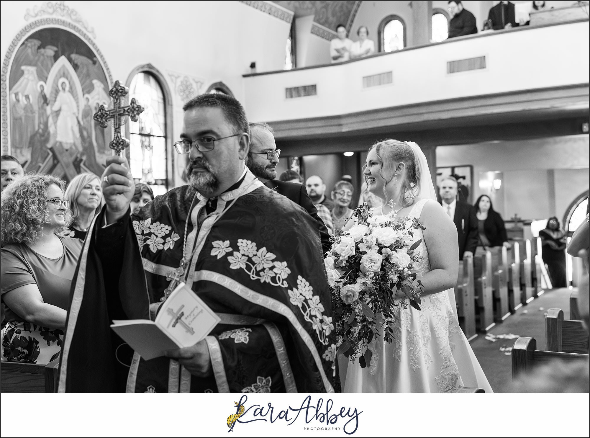 Summer Wedding at St. Mary's Byzantine Catholic Church and The Dome in Latrobe, PA