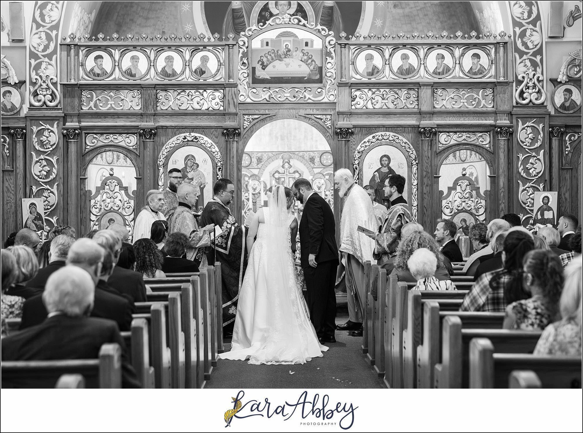 Summer Wedding at St. Mary's Byzantine Catholic Church and The Dome in Latrobe, PA