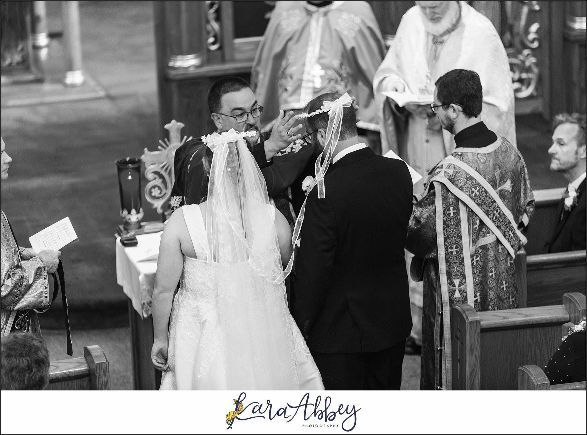 Summer Wedding at St. Mary's Byzantine Catholic Church and The Dome in Latrobe, PA