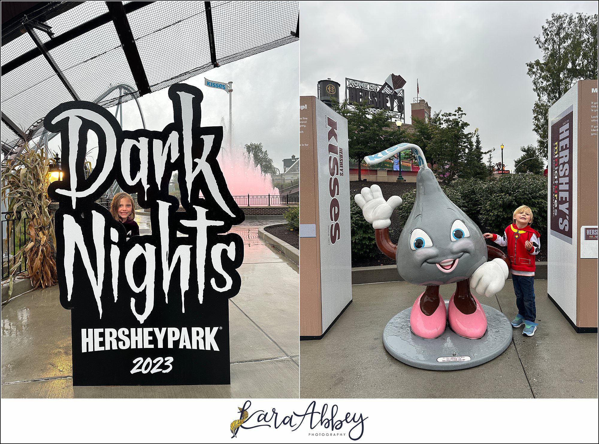 Dark Nights at Hersheypark Halloween Event 2023 The Adventuring Abbeys Family Vlog