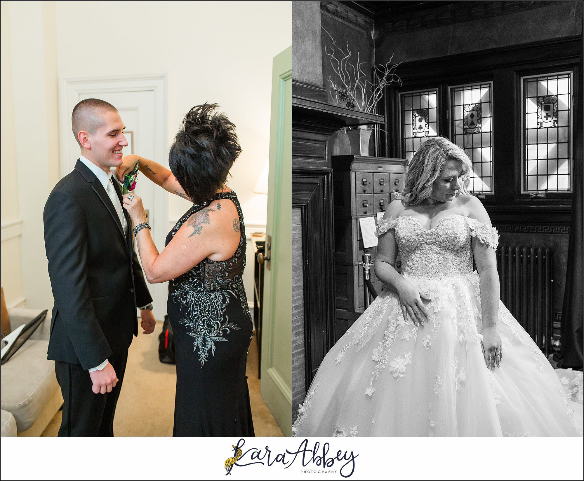 Jewel Tone Fall Wedding at Soldiers and Sailors Memorial Hall in Pittsburgh, PA