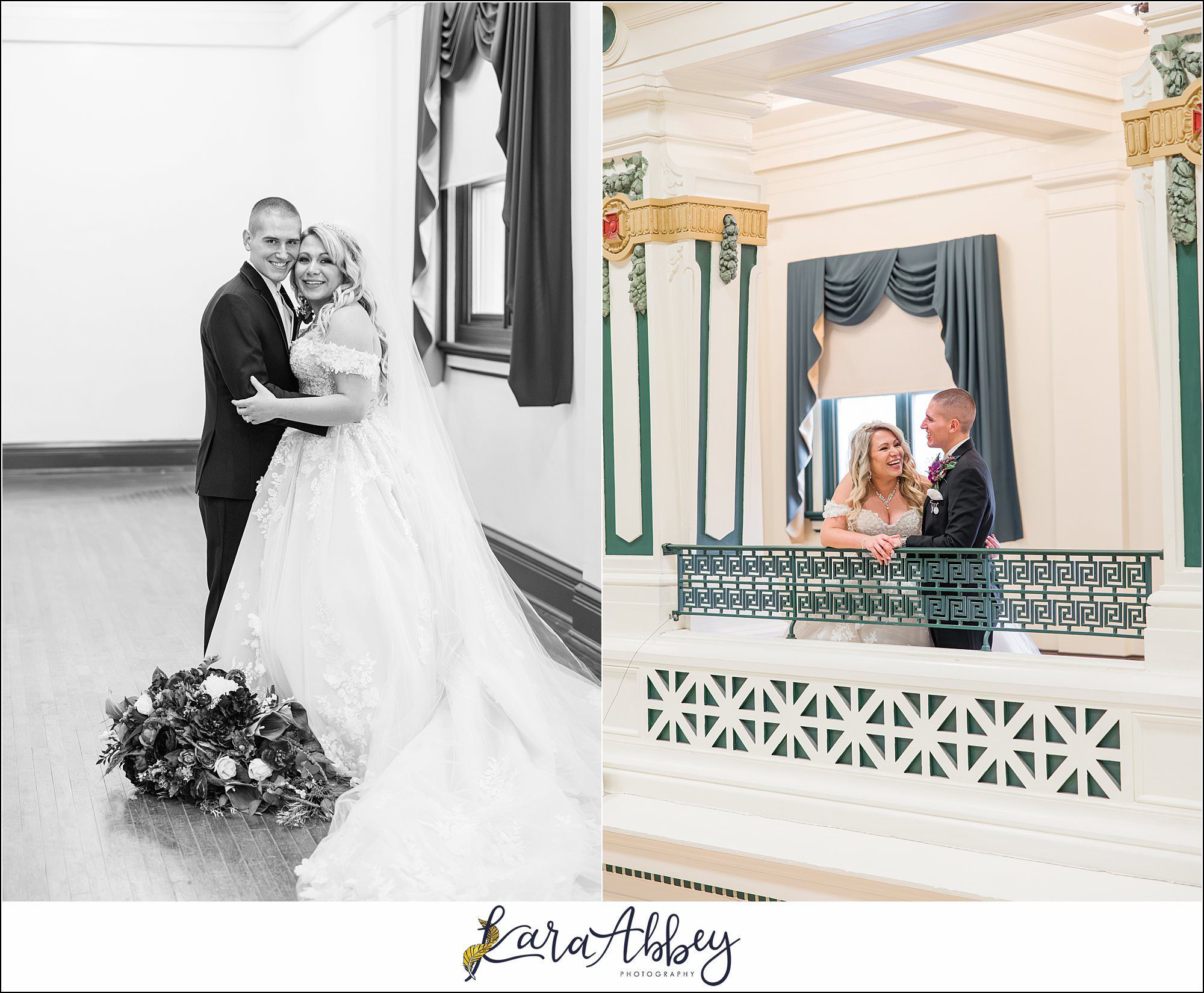 Jewel Tone Fall Wedding at Soldiers and Sailors Memorial Hall in Pittsburgh, PA
