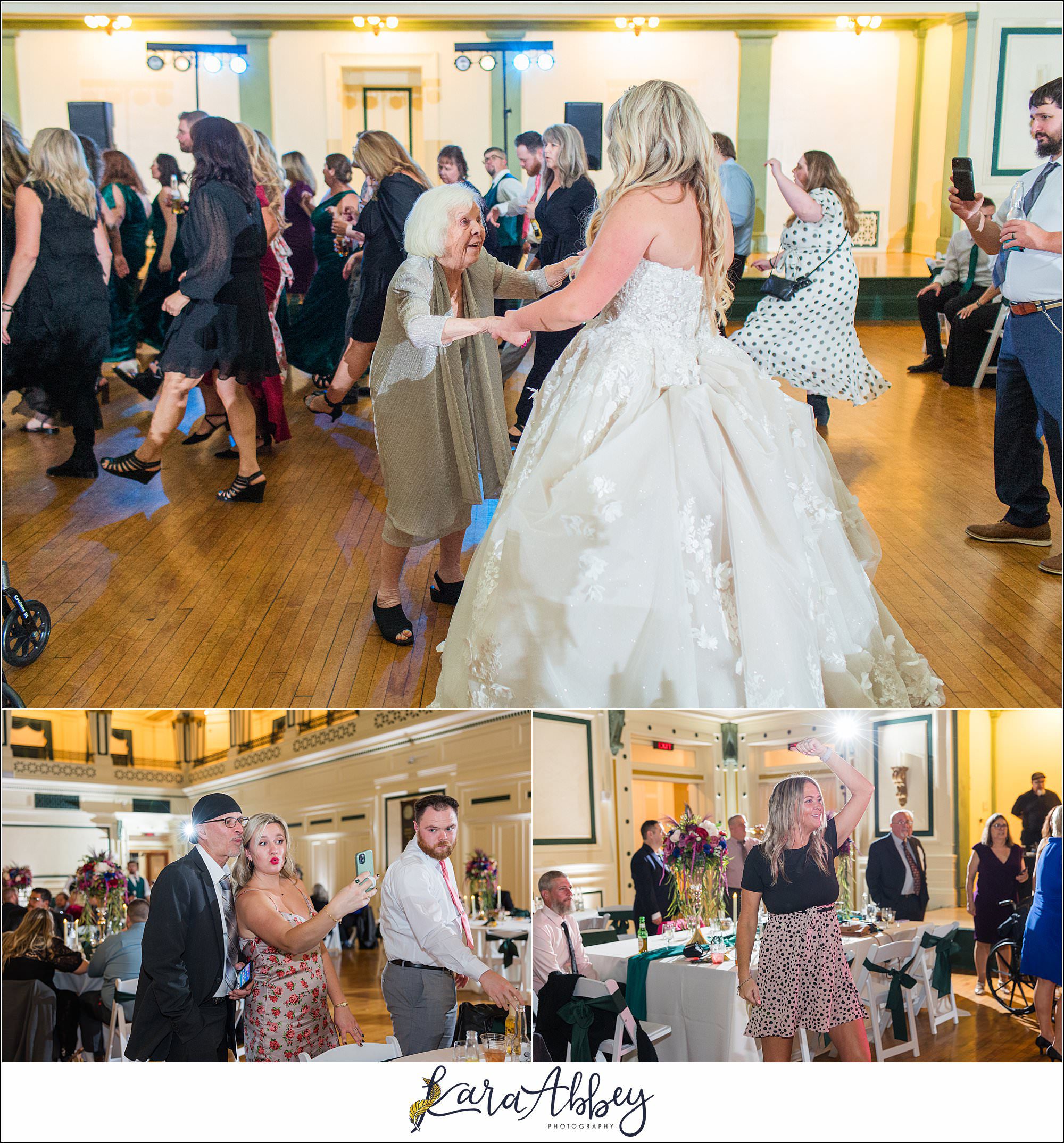 Jewel Tone Fall Wedding at Soldiers and Sailors Memorial Hall in Pittsburgh, PA