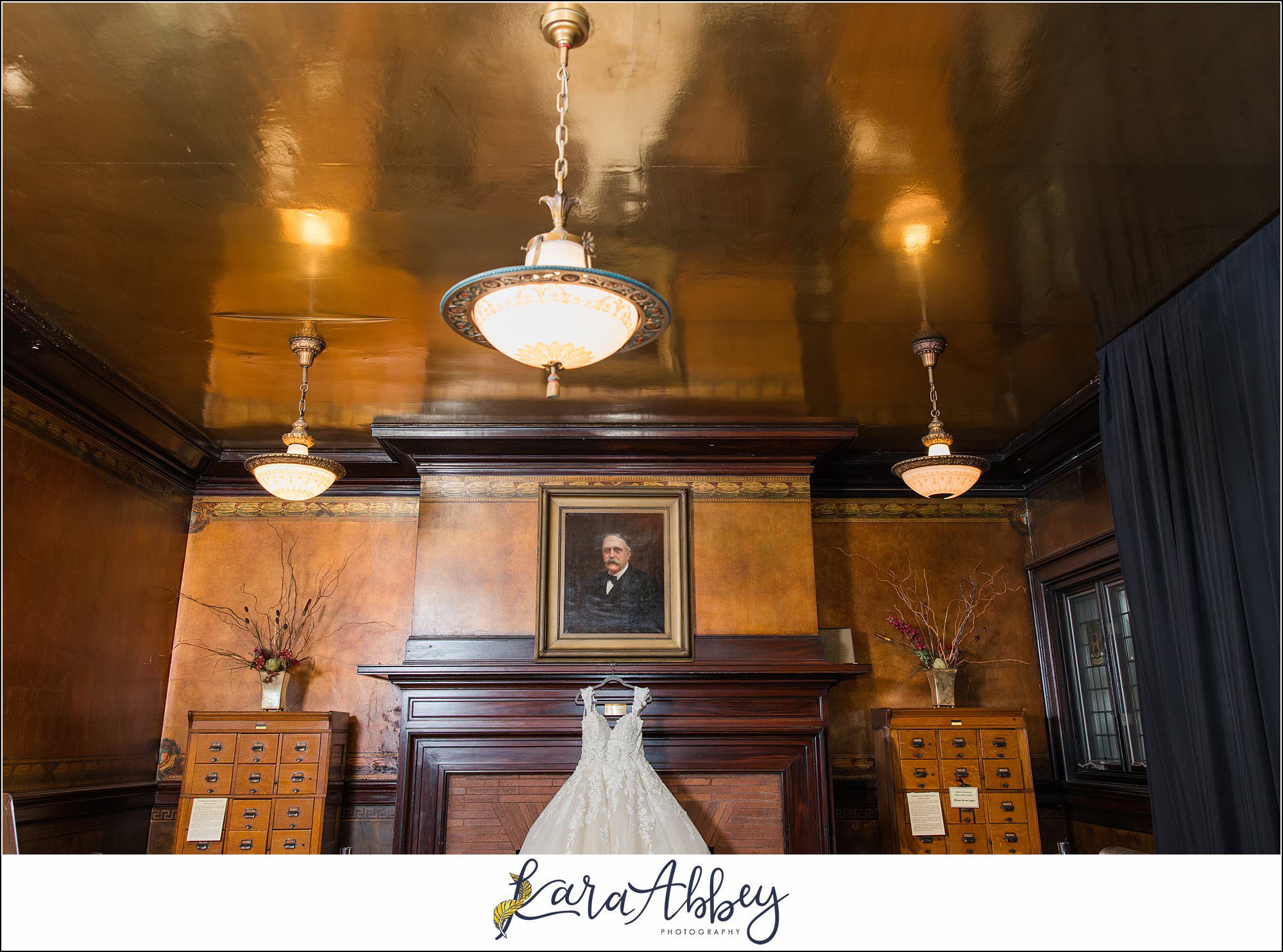 Jewel Tone Fall Wedding at Soldiers and Sailors Memorial Hall in Pittsburgh, PA