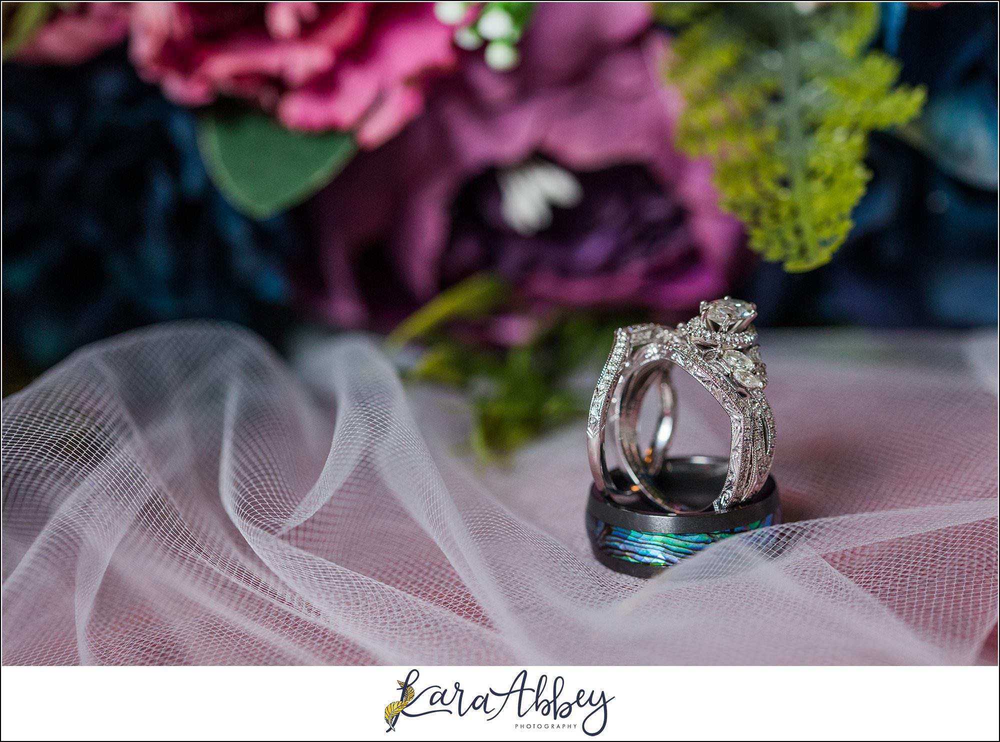 Jewel Tone Fall Wedding at Soldiers and Sailors Memorial Hall in Pittsburgh, PA