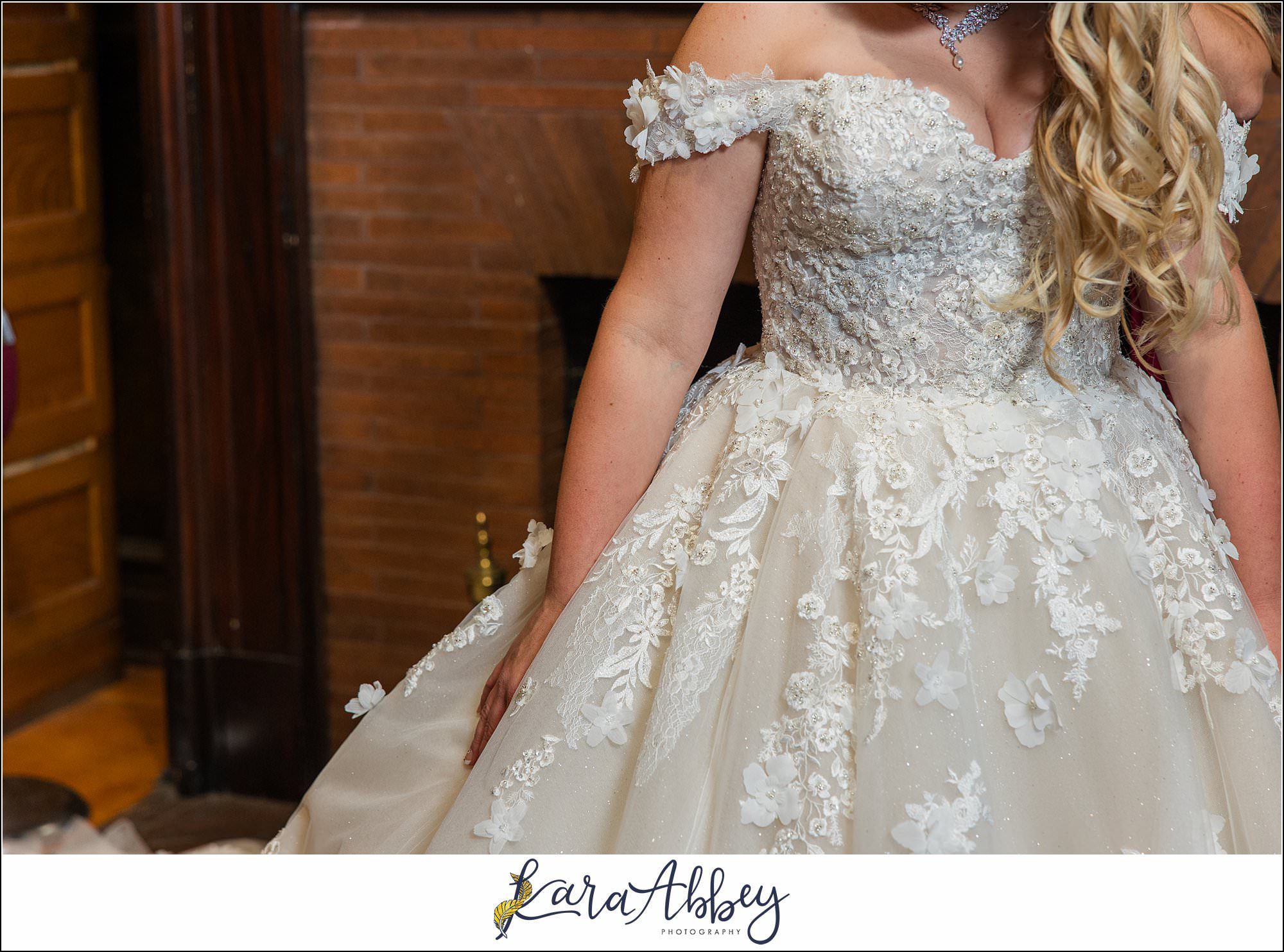Jewel Tone Fall Wedding at Soldiers and Sailors Memorial Hall in Pittsburgh, PA