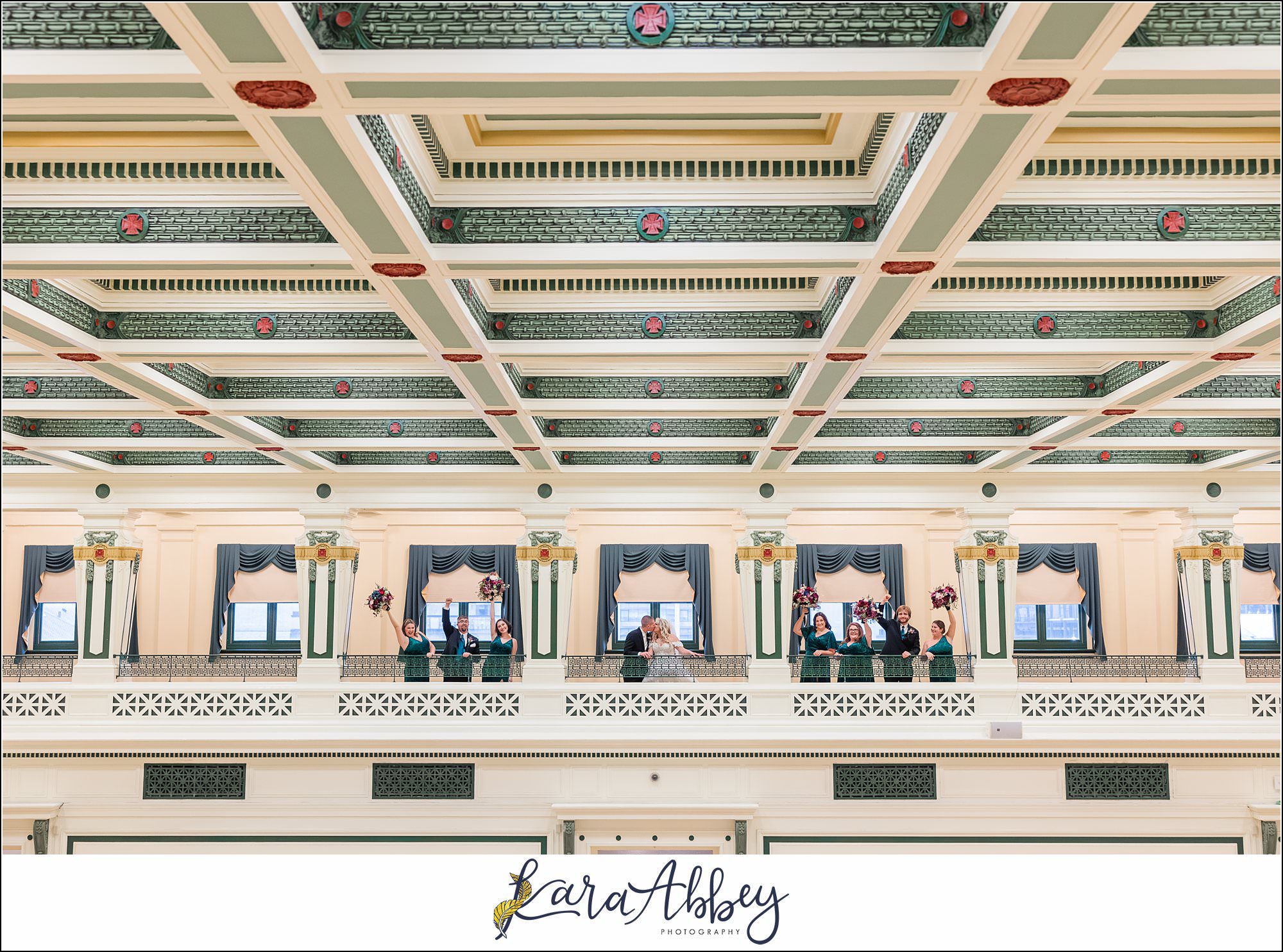Jewel Tone Fall Wedding at Soldiers and Sailors Memorial Hall in Pittsburgh, PA
