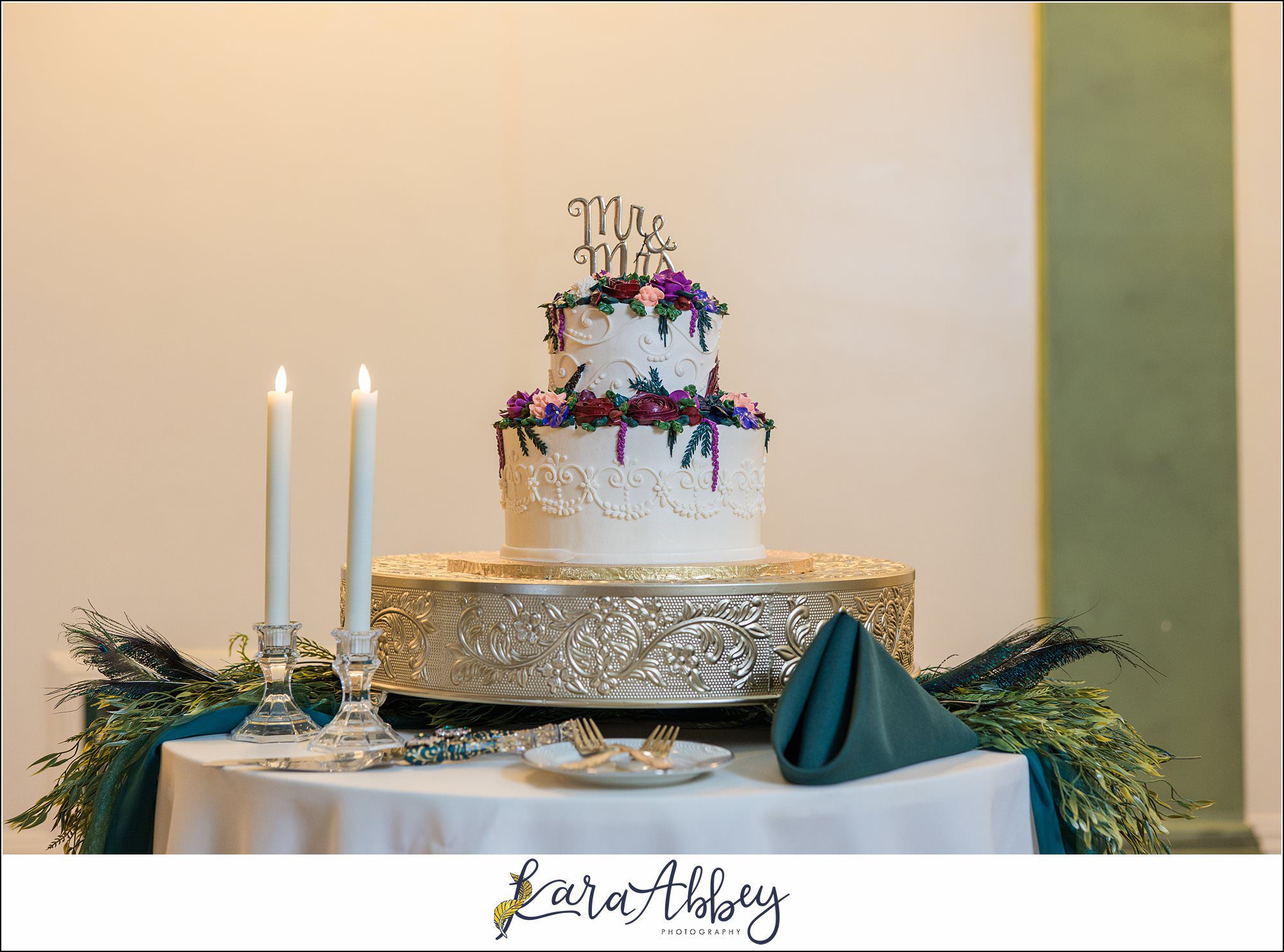 Jewel Tone Fall Wedding at Soldiers and Sailors Memorial Hall in Pittsburgh, PA