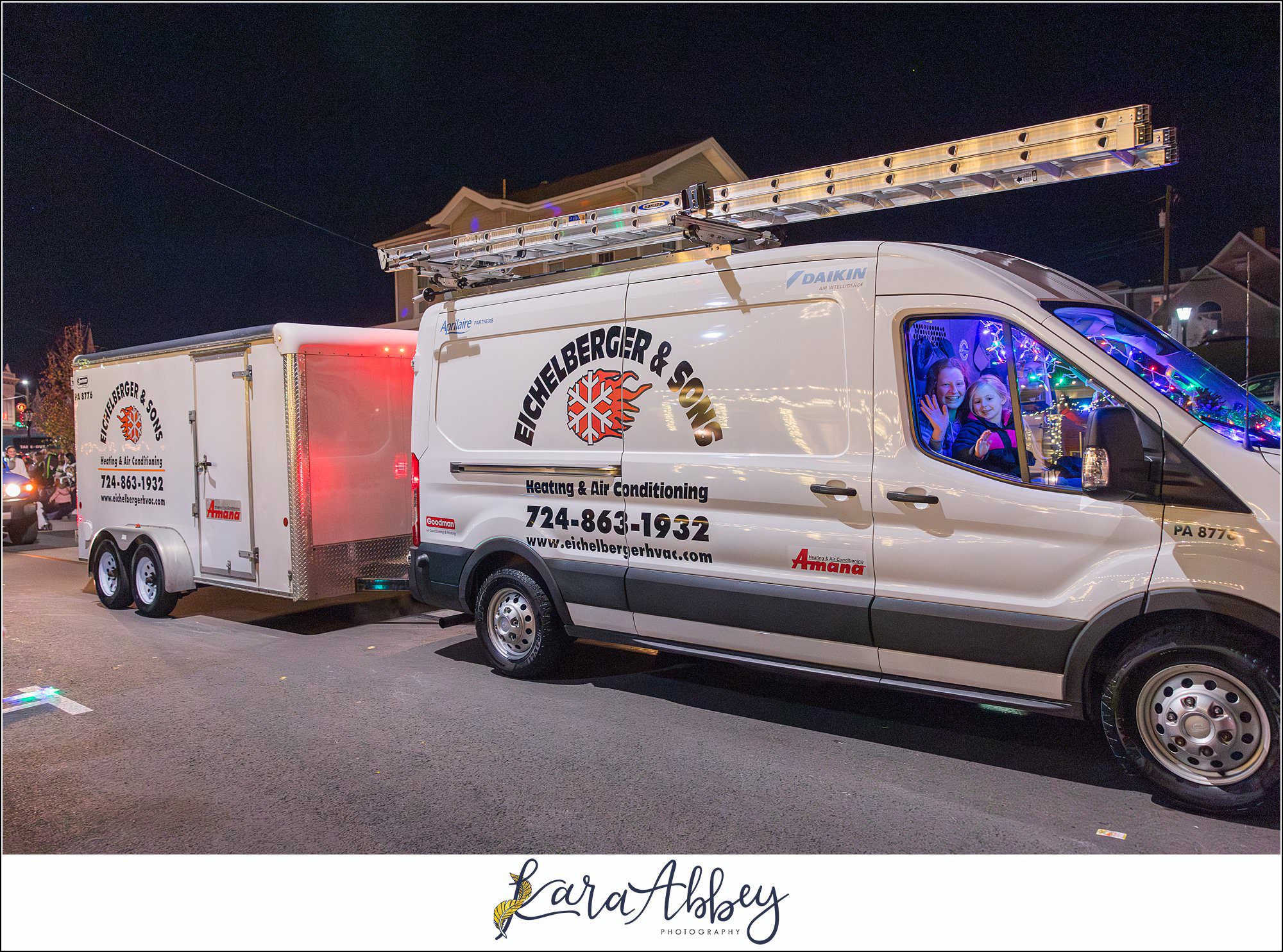 Light Up Norwin Downtown Irwin, PA 2023 Eichelberger & Sons Heating and Air Conditioning