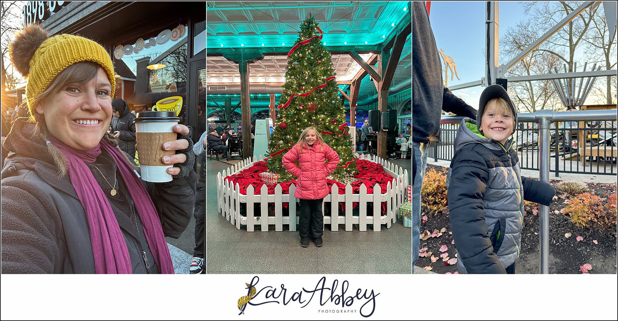 Holiday Lights at Kennywood Park The Adventuring Abbeys Family VLOG
