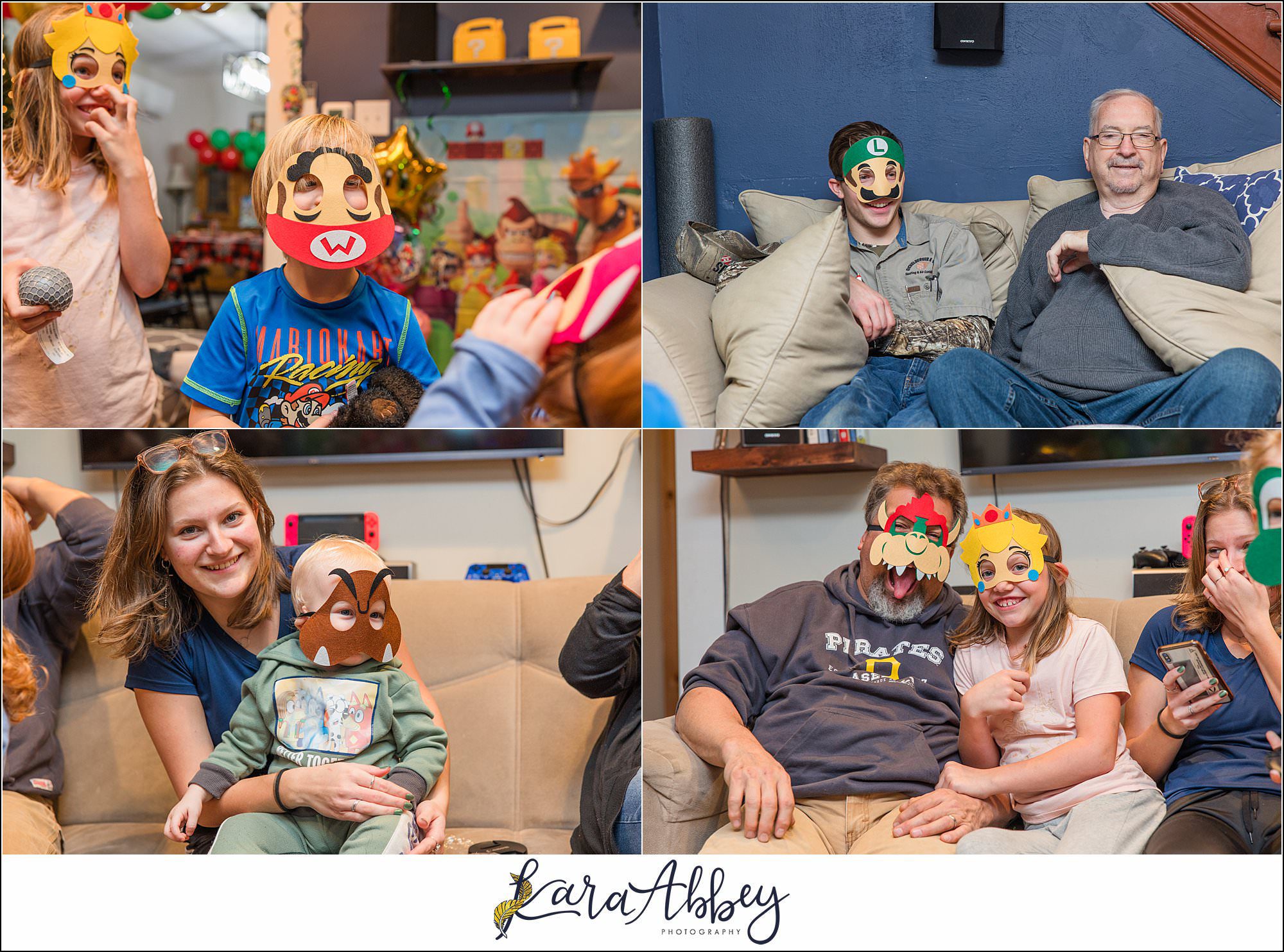Happy 5th Birthday Leander Mario and Princess Peach Birthday Party