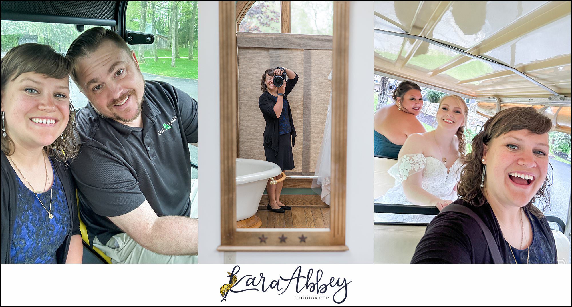 Behind the Scenes as a Wedding Photographer in Irwin PA