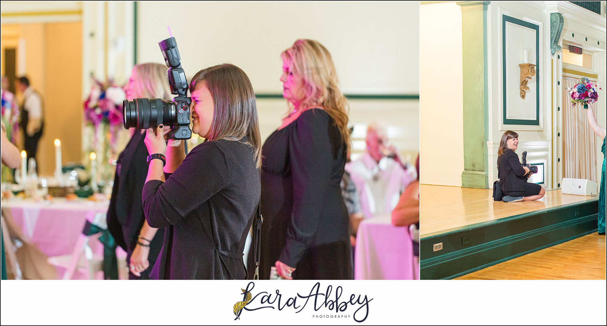 Behind the Scenes as a Wedding Photographer in Irwin PA
