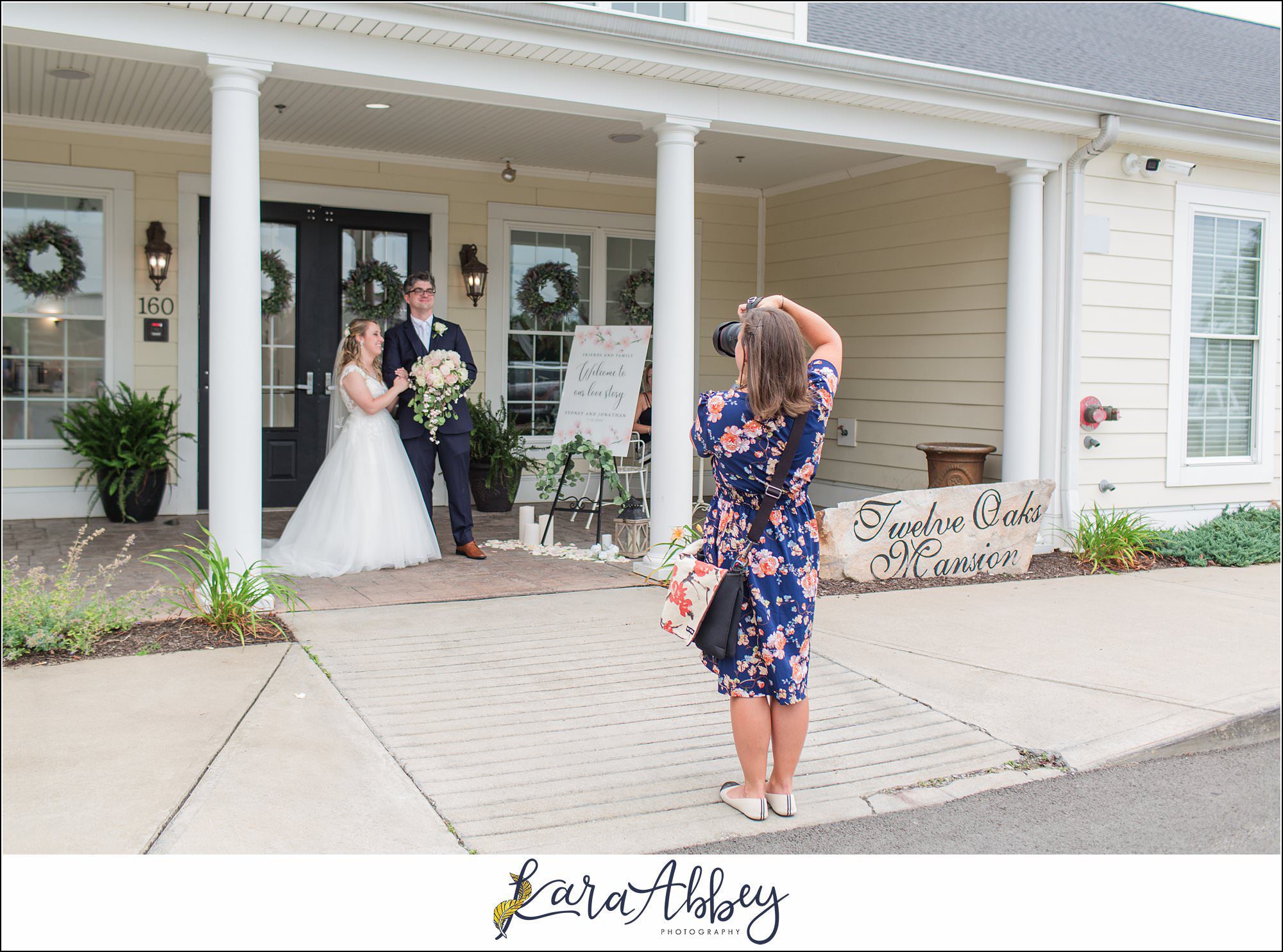Behind the Scenes as a Wedding Photographer in Irwin PA