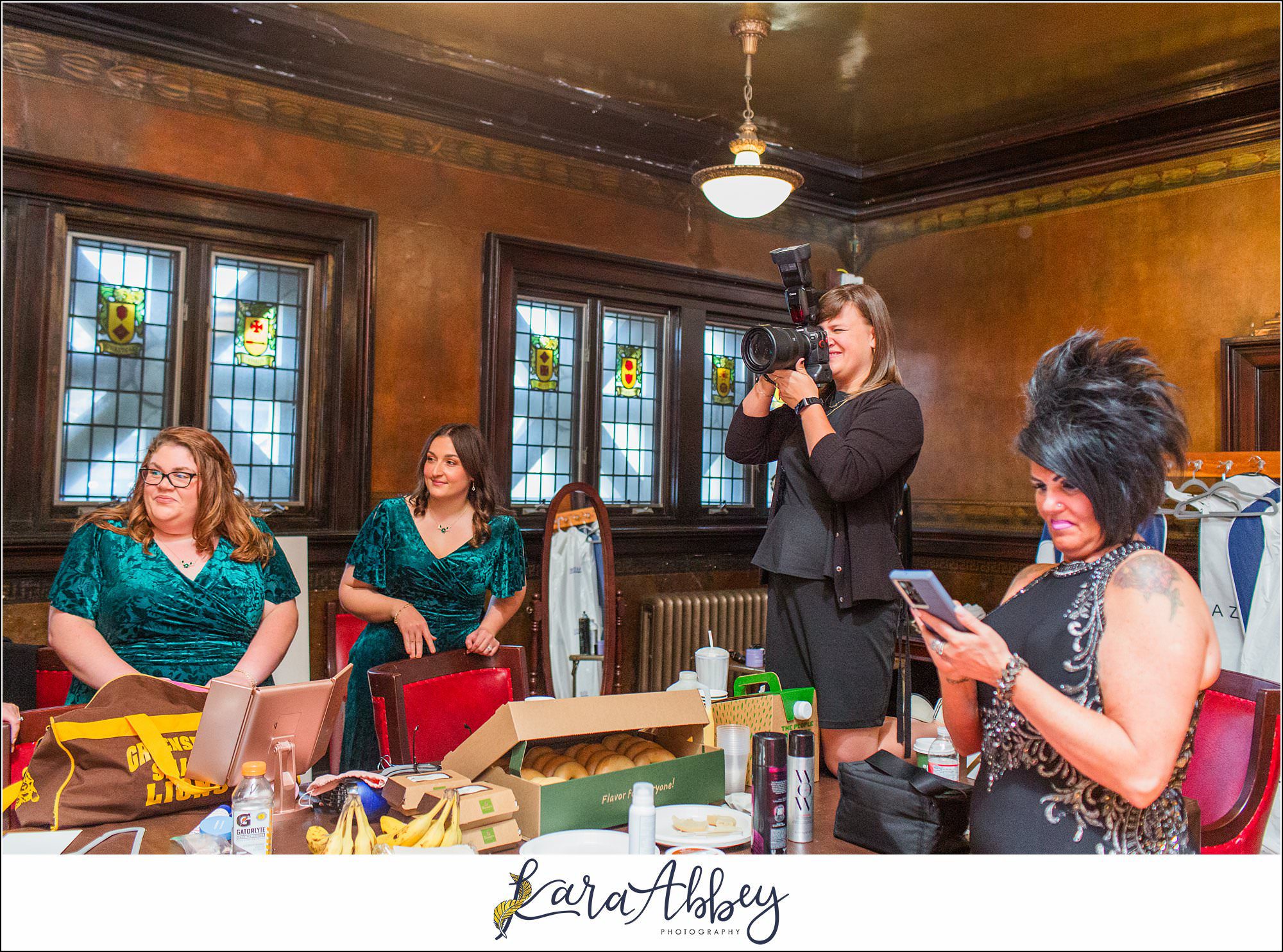 Behind the Scenes as a Wedding Photographer in Irwin PA