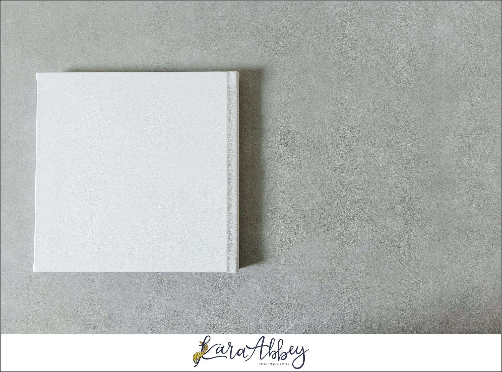White Leather Luxury Wedding Album St. Paul Cathedral in Pittsburgh PA