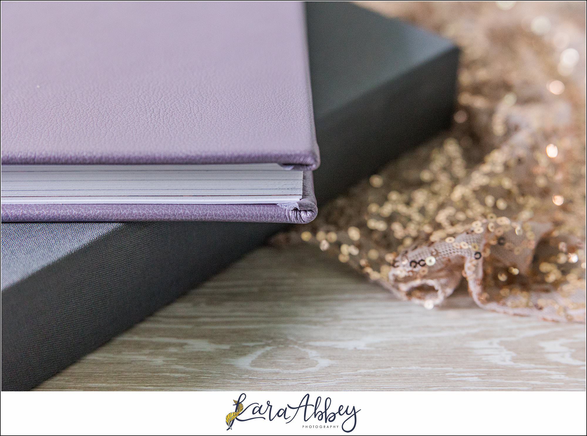 Deb And Bills Amethyst Luxury Leather Wedding Album