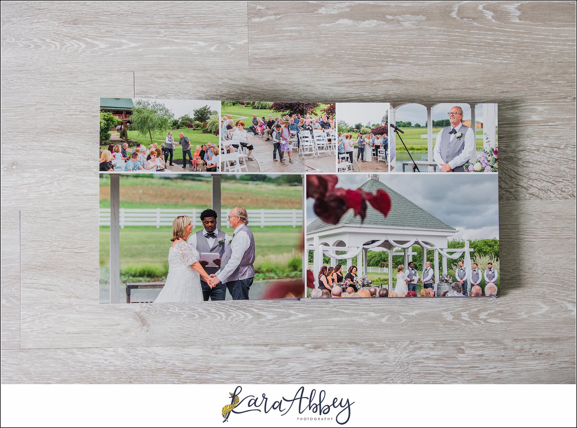 Deb And Bills Amethyst Luxury Leather Wedding Album