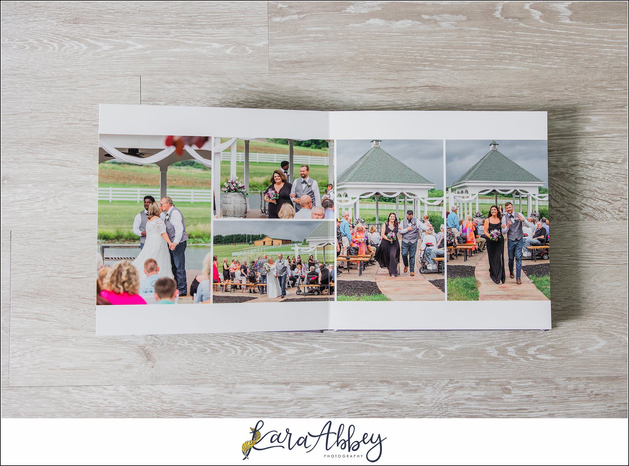 Deb And Bills Amethyst Luxury Leather Wedding Album