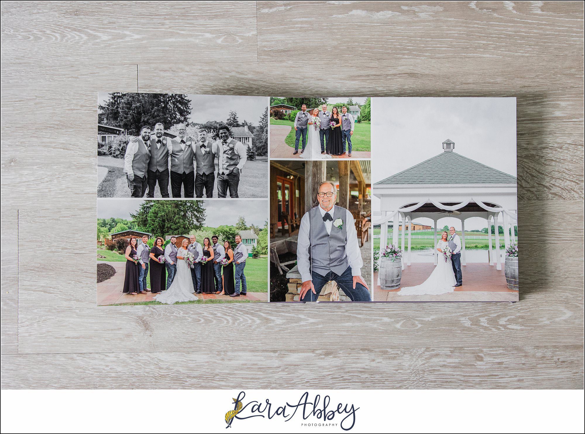 Deb And Bills Amethyst Luxury Leather Wedding Album