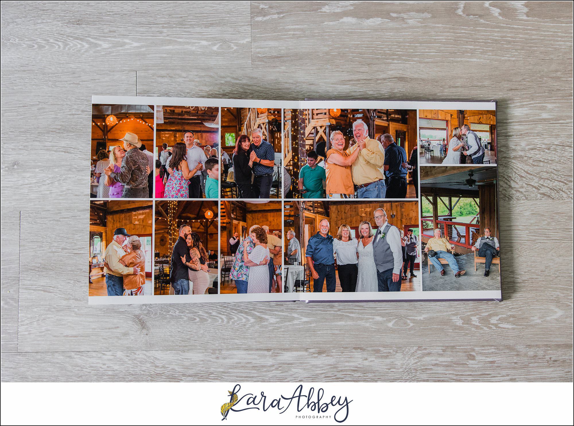 Deb And Bills Amethyst Luxury Leather Wedding Album