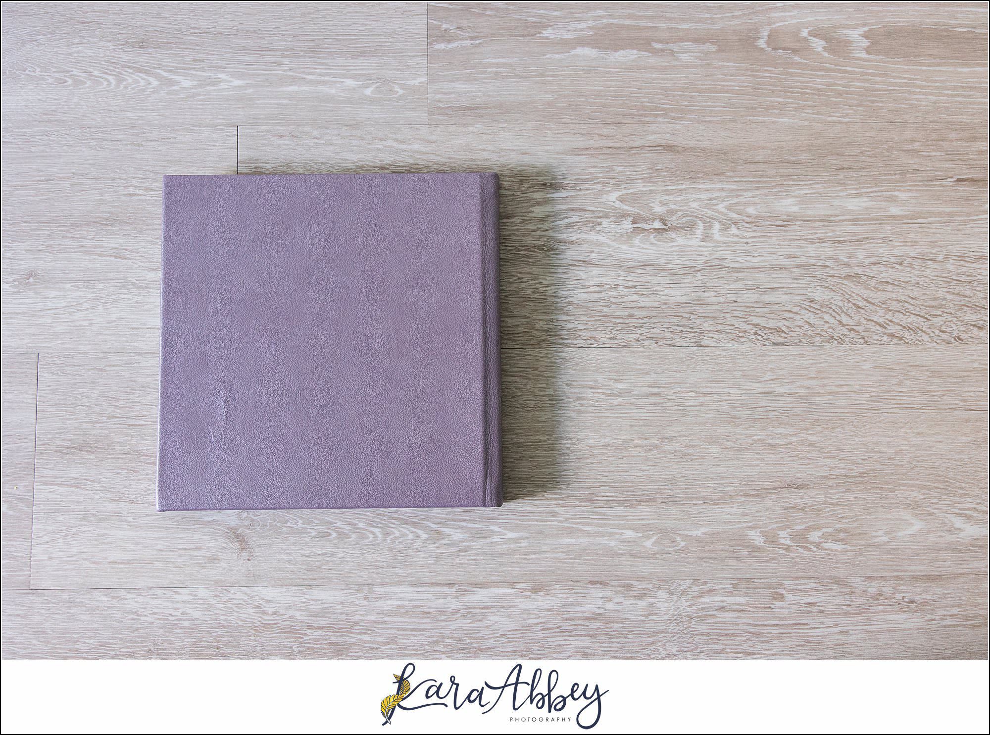Deb And Bills Amethyst Luxury Leather Wedding Album