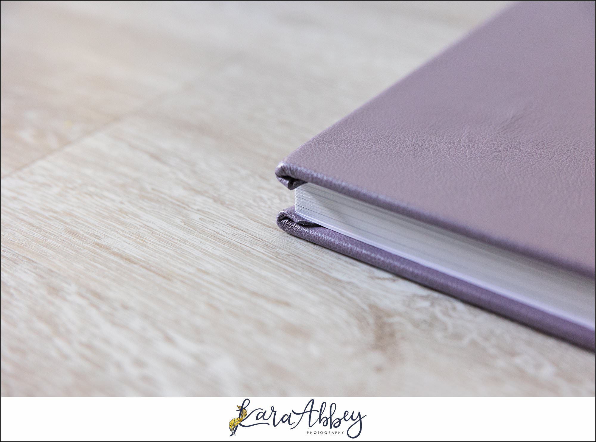 Deb And Bills Amethyst Luxury Leather Wedding Album