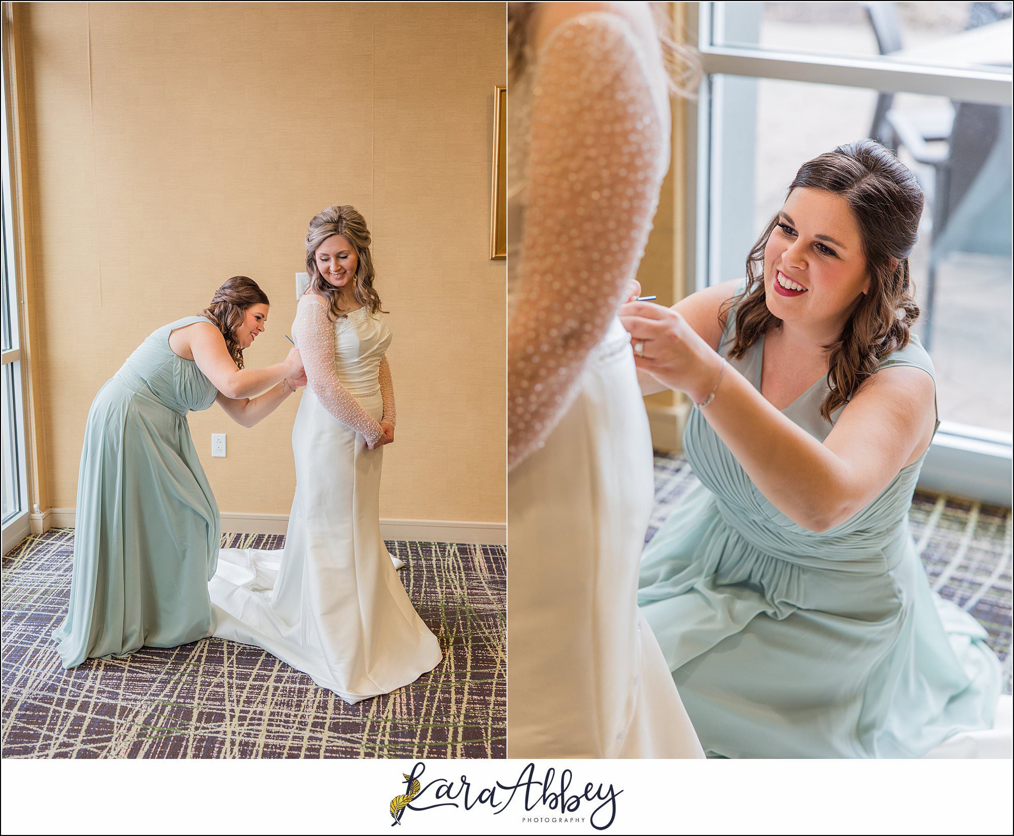 Spring Wedding at DiSalvos Station Restaurant in Latrobe PA