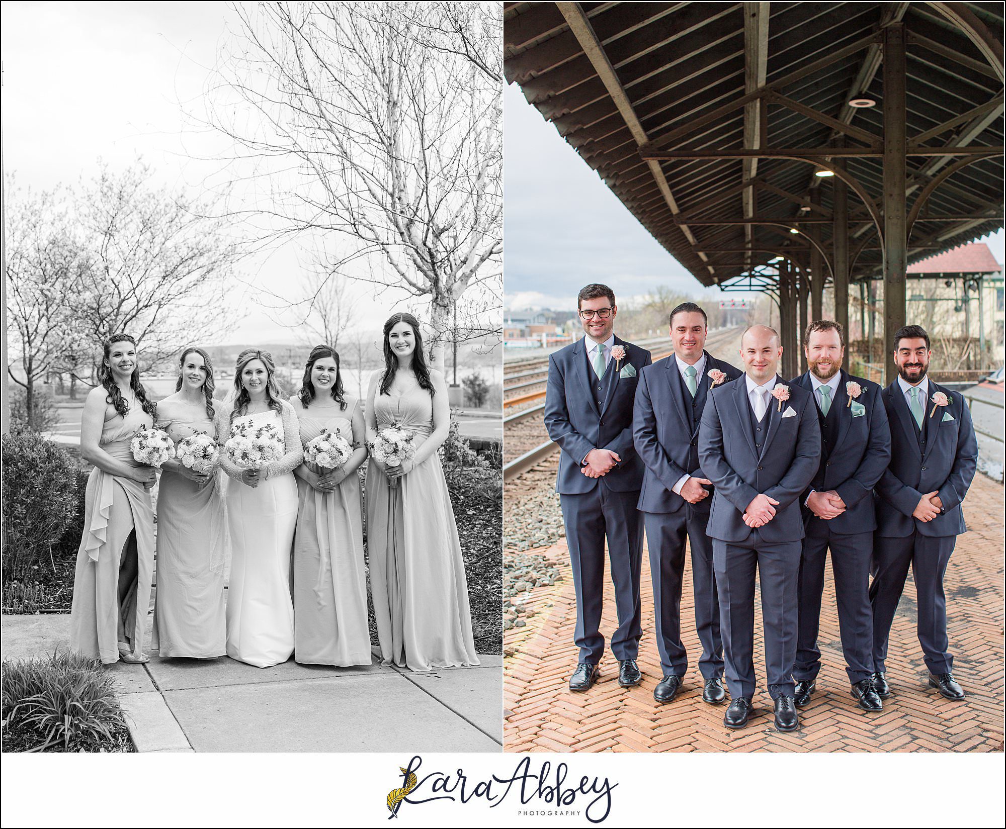 Spring Wedding at DiSalvos Station Restaurant in Latrobe PA