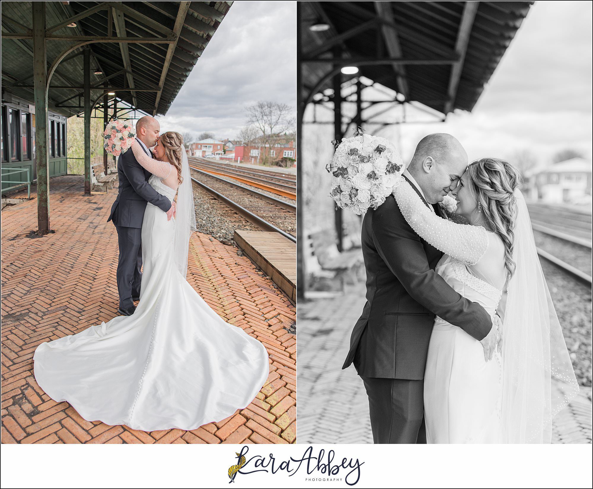Spring Wedding at DiSalvos Station Restaurant in Latrobe PA