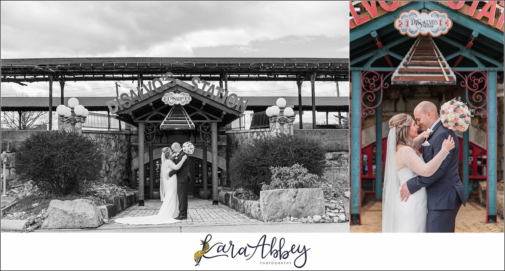 Spring Wedding at DiSalvos Station Restaurant in Latrobe PA