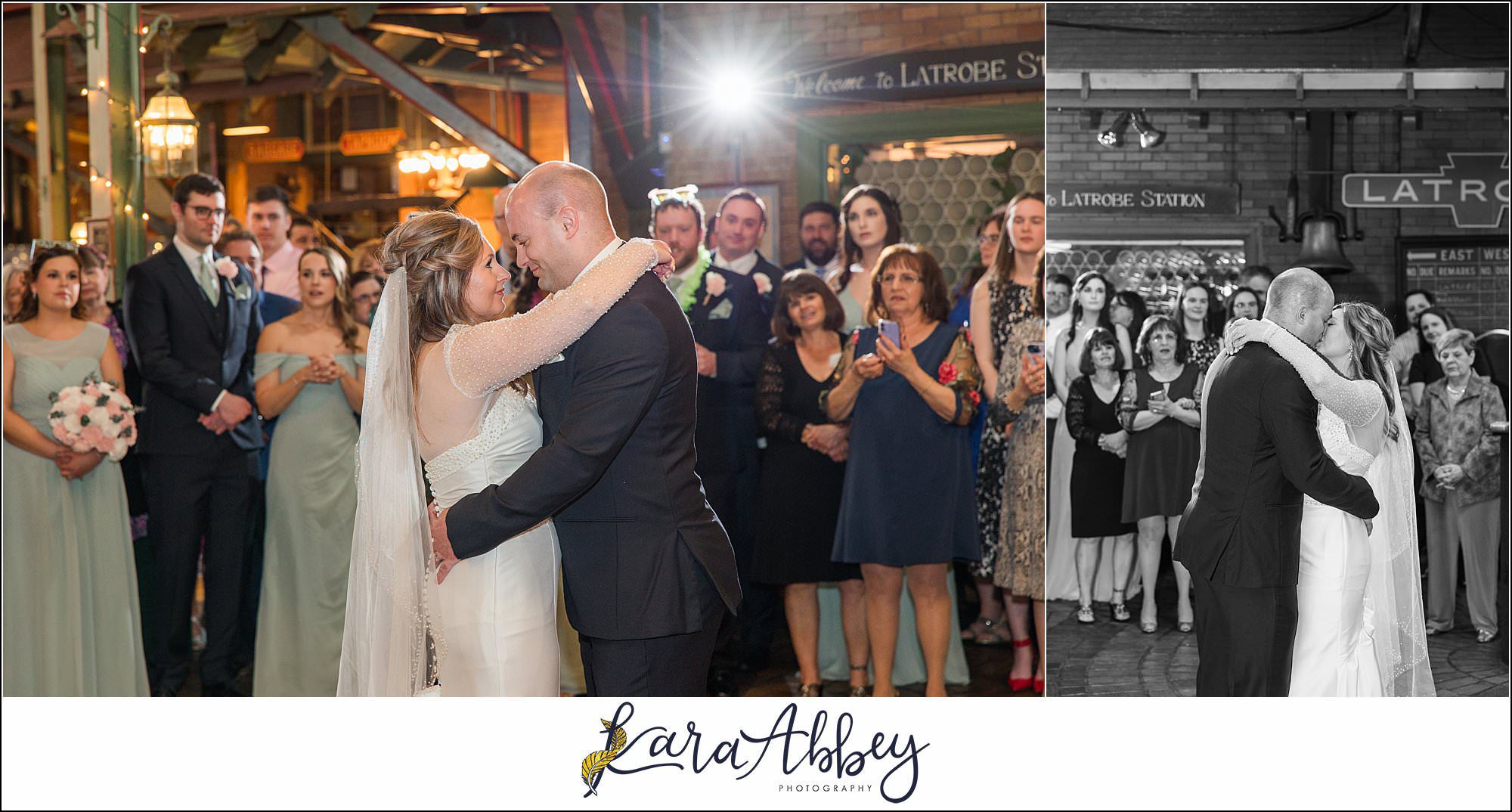 Spring Wedding at DiSalvos Station Restaurant in Latrobe PA