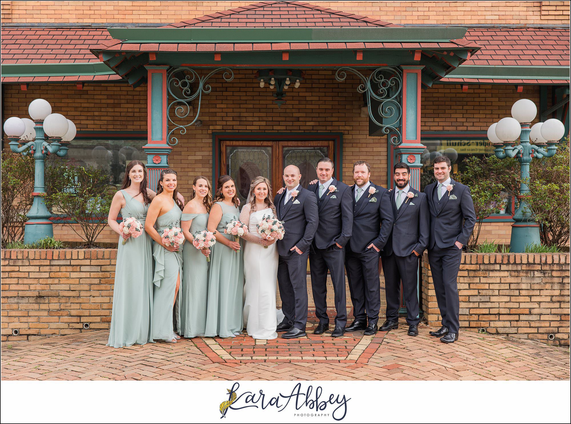 Spring Wedding at DiSalvos Station Restaurant in Latrobe PA