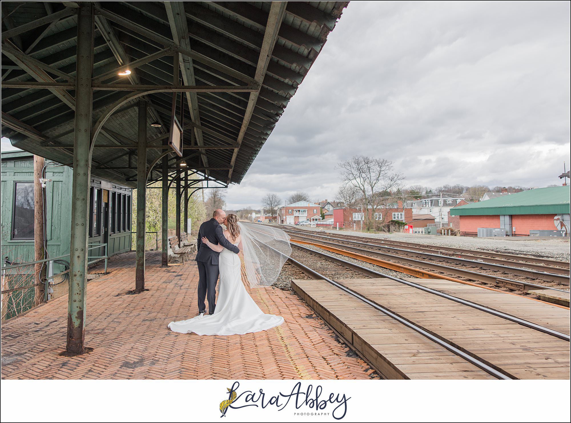Spring Wedding at DiSalvos Station Restaurant in Latrobe PA